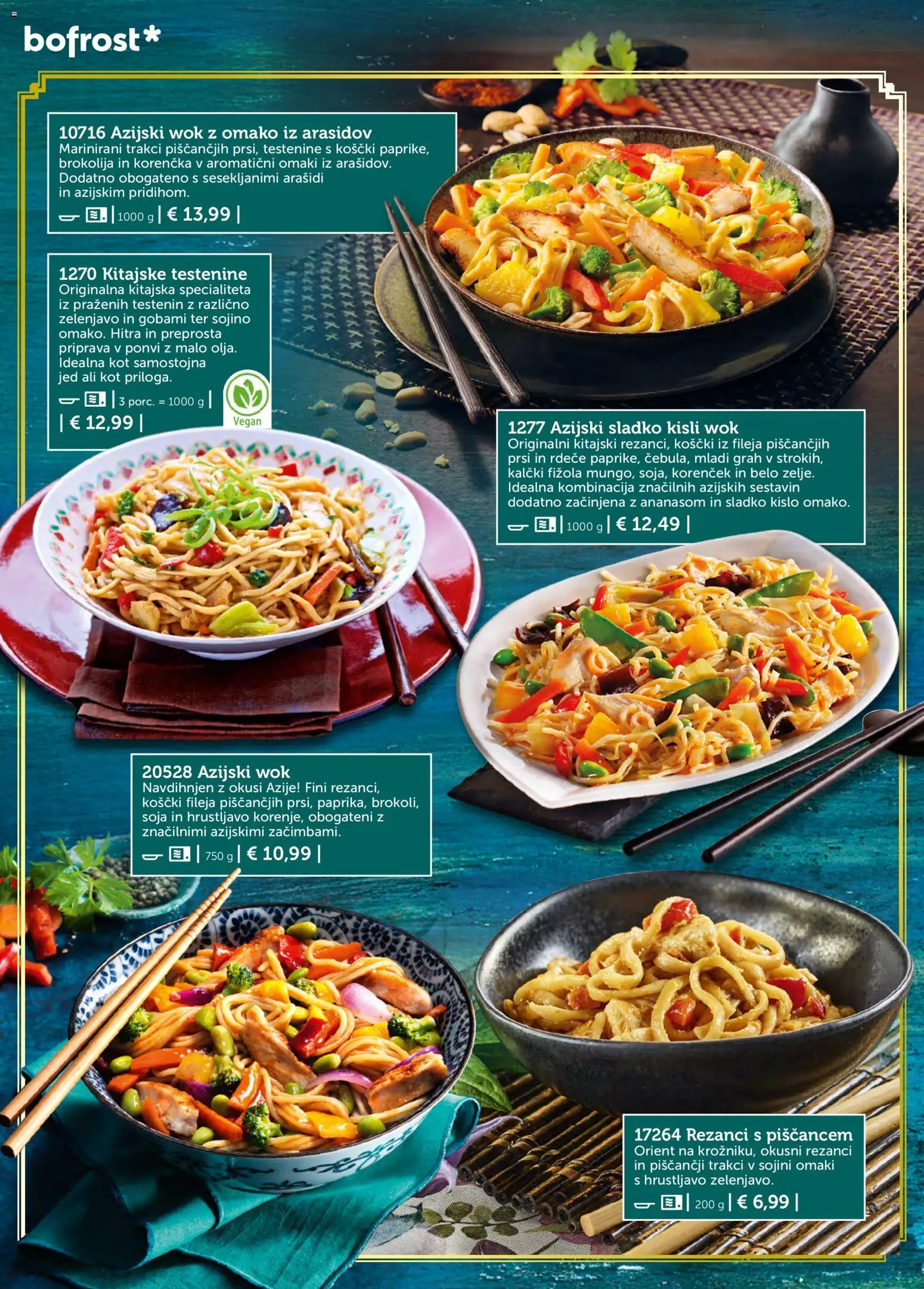 Novi Bofrost katalog ponudbe – veljaven od 04.03.2026 | Stran: 36 | Izdelki: Rezanci, Testenine, Korencek, Grah