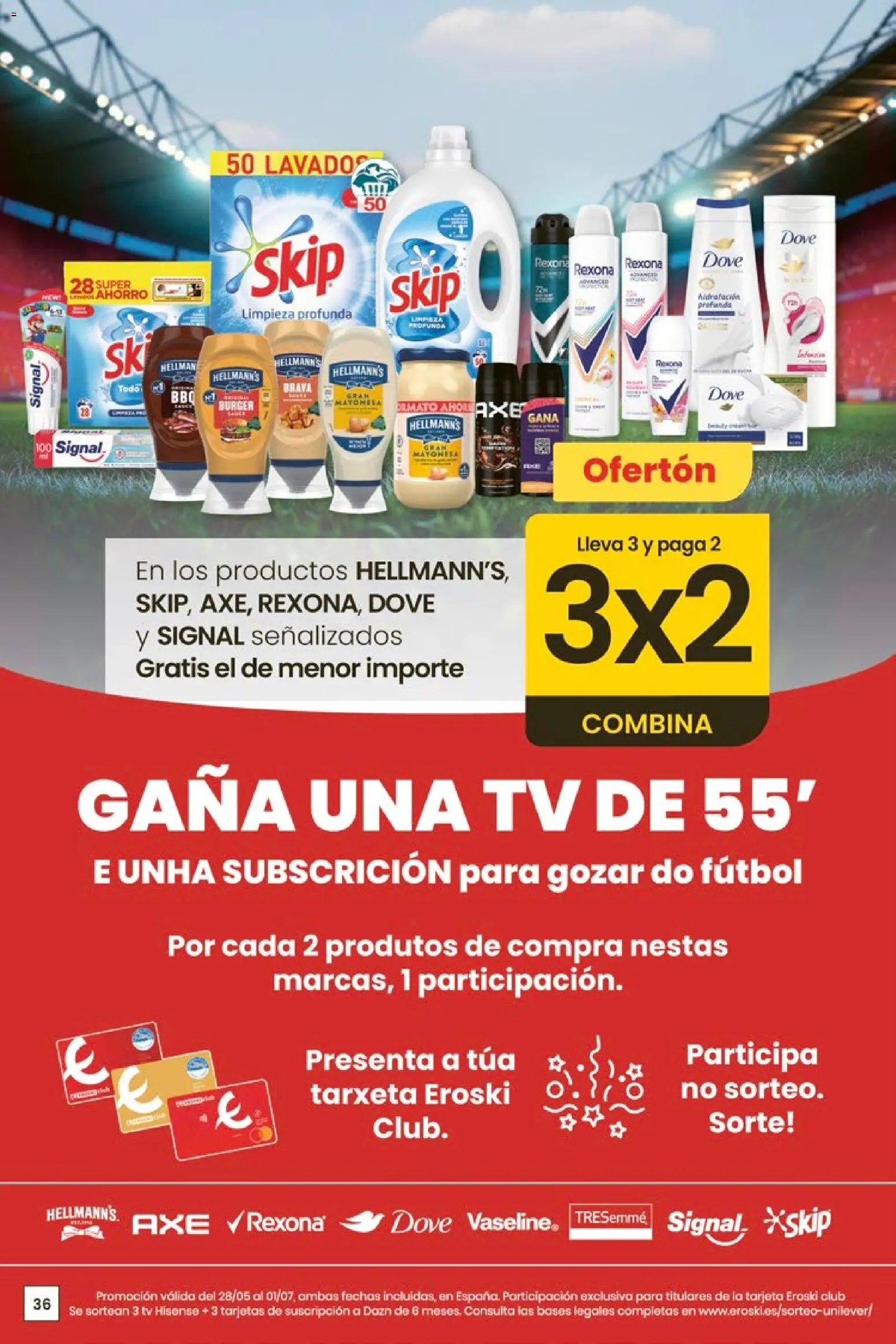 Eroski Ofertóns de verán │ válido desde el 11.06.2026 | Página: 36 | Productos: Οθόνη προβολής