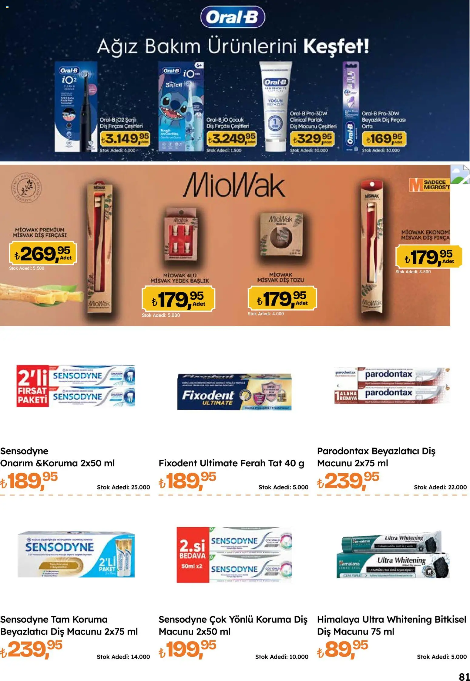 Migros Katalog - Migroskop - 22 Ekim 2026 tarihinden itibaren geçerlidir | Sayfa: 81