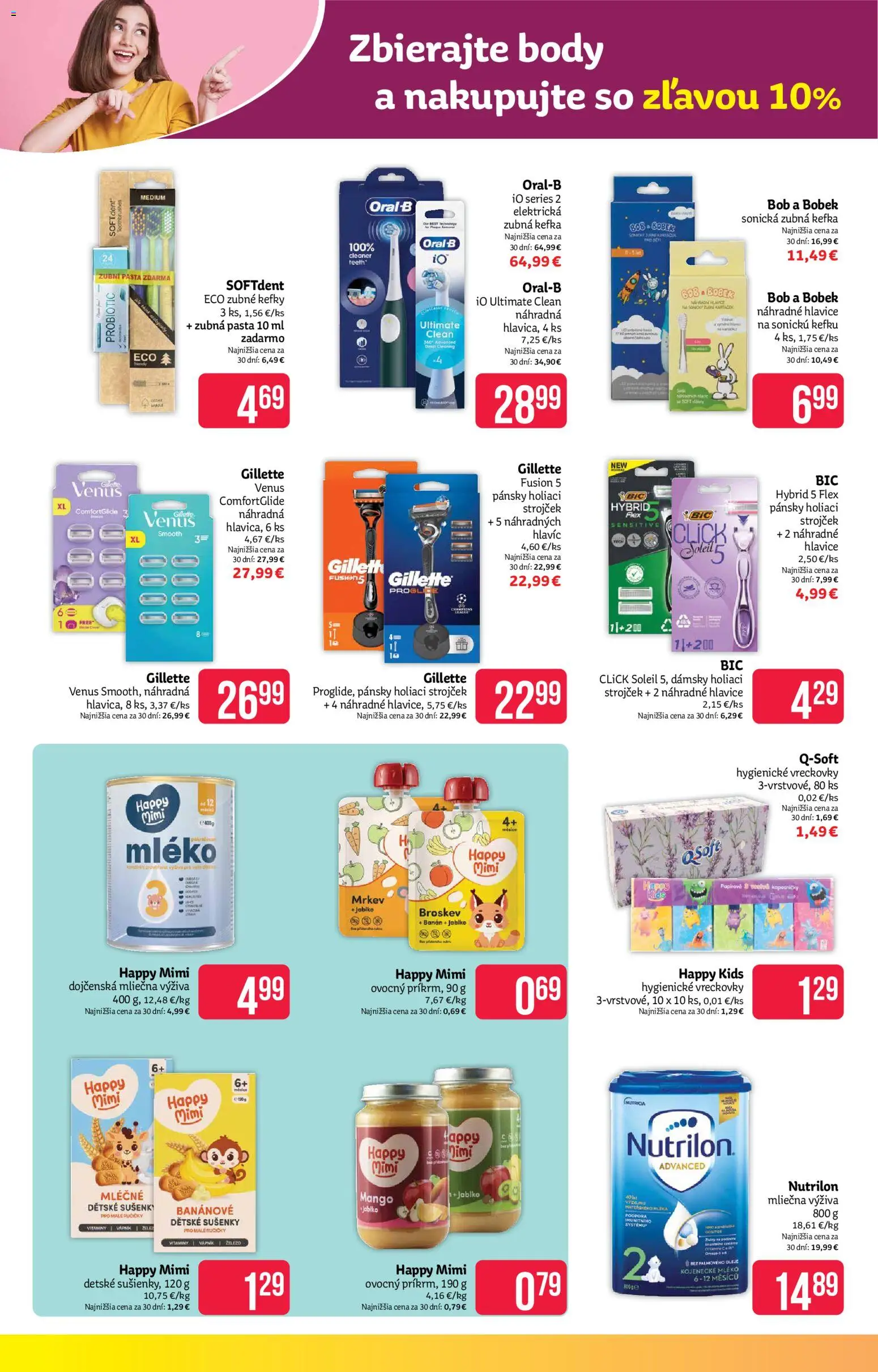 Nové Teta drogerie akcie – leták je platný od 20.07.2026 | Strana: 10 | Produkty: Sonická zubná kefka, Zubná kefka, Strojček, Holiaci strojček