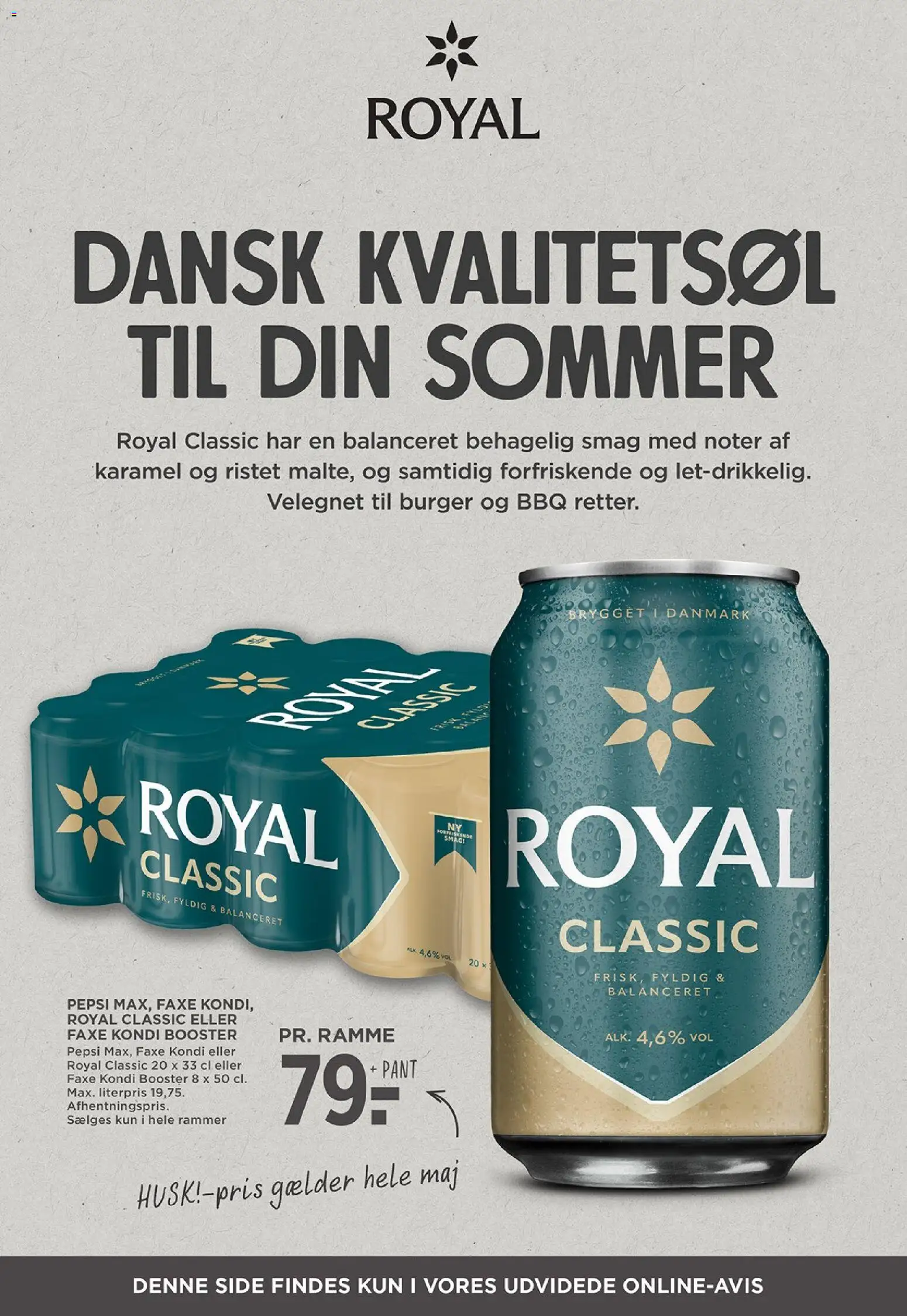 Meny tilbudsavis – gyldig fra 08.05.2026 | Side: 45 | Produkter: Rammer, Faxe Kondi, Pepsi