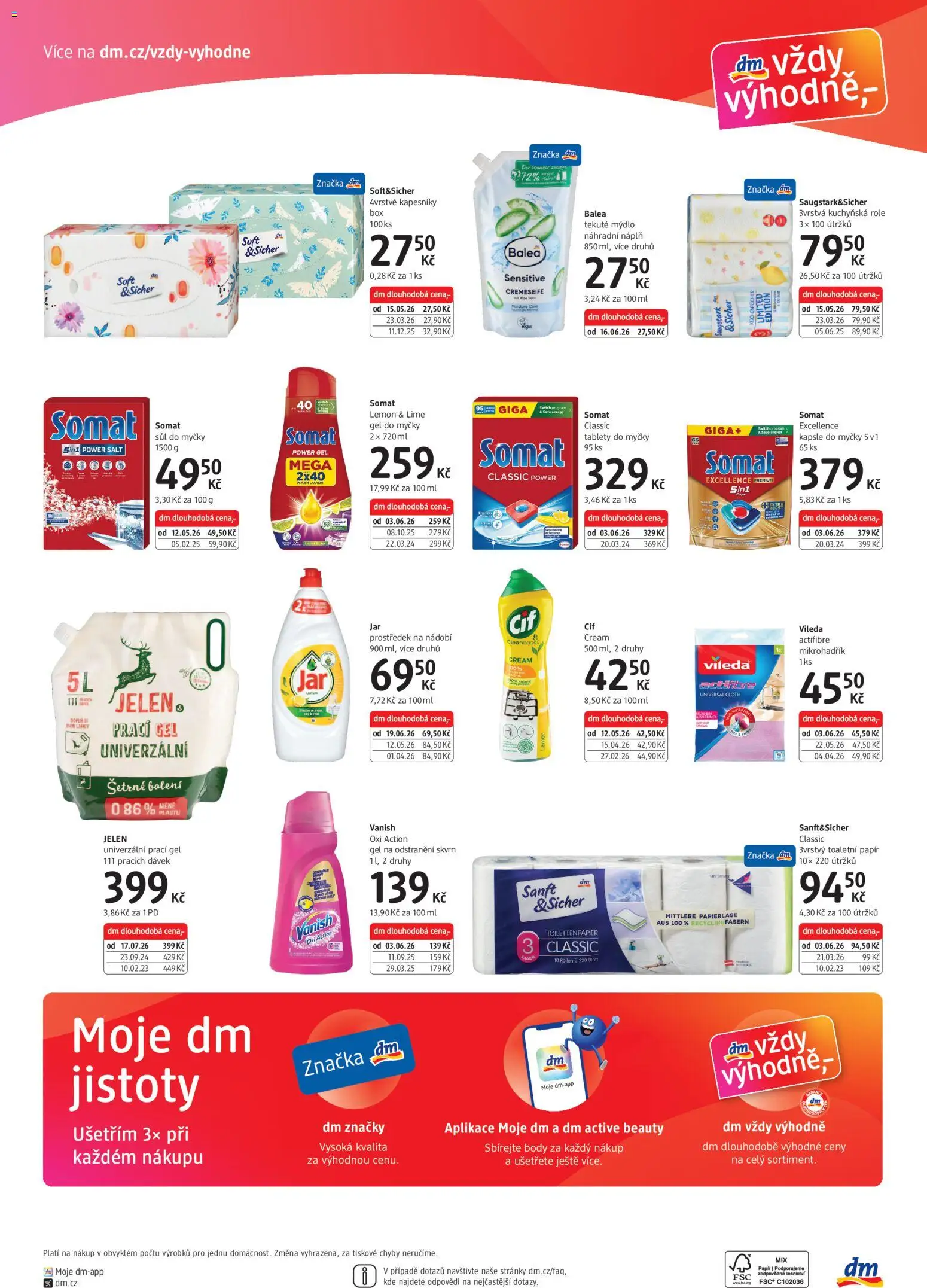 dm drogerie leták - Express od 20.08.2026 | Strana: 4