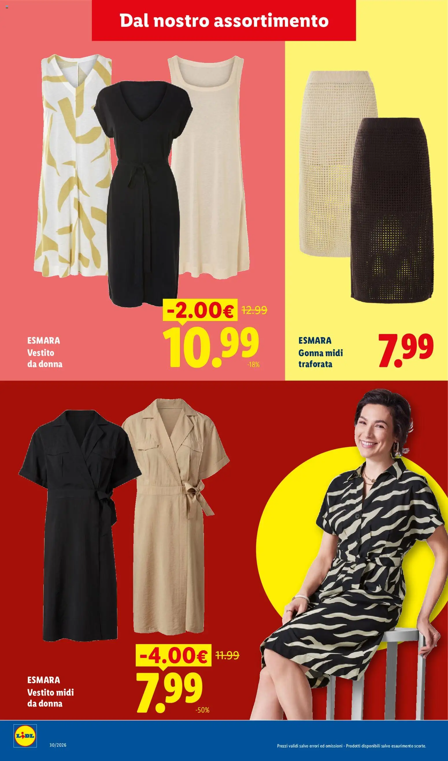 Volantino Lidl del 10/08/2026 | Pagina: 18 | Prodotti: Gonna, Vestito