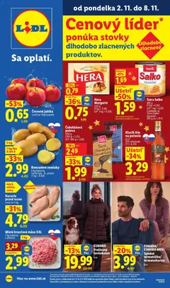 Lidl leták platný od 02.11.2026