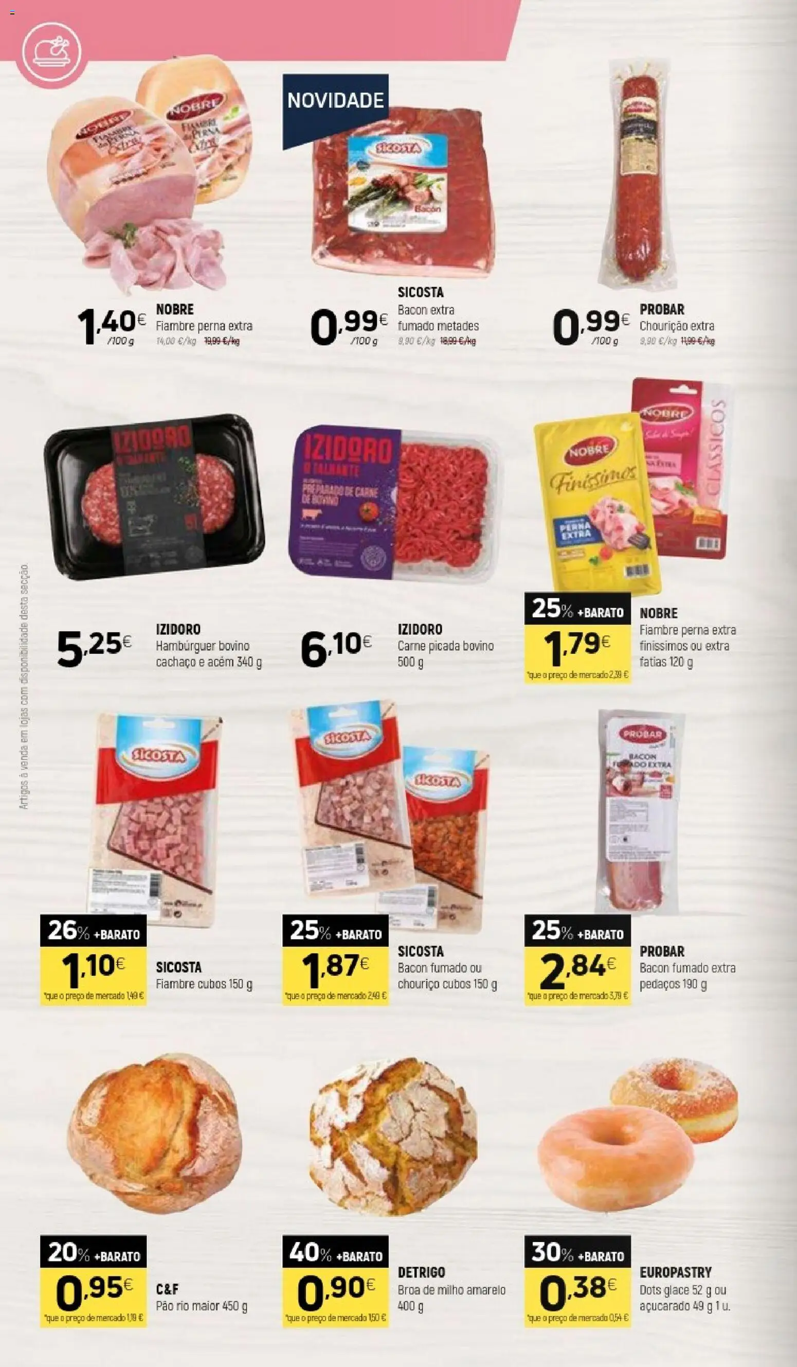 Coviran folheto │ válido de 06/10/2026 | Página: 2 | Produtos: Fiambre, Carne picada, Chouriço, Milho
