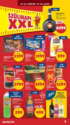 CAPRI-SUN GYÜMÖLCSITAL MULTIPACK*, 4-féle 10 x 200 ml - amely érvényes a következő dátumtól: 2026.07.16. | Oldal: 12 | Termékek: Kisela pavlaka, Gyümölcsital, Tea, Instant kávé
