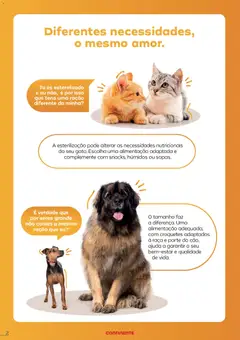 Pré-visualização Continente Animais de Companhia válido de 29/09/2026 | Página: 2 | Produtos: Ração, Croquetes