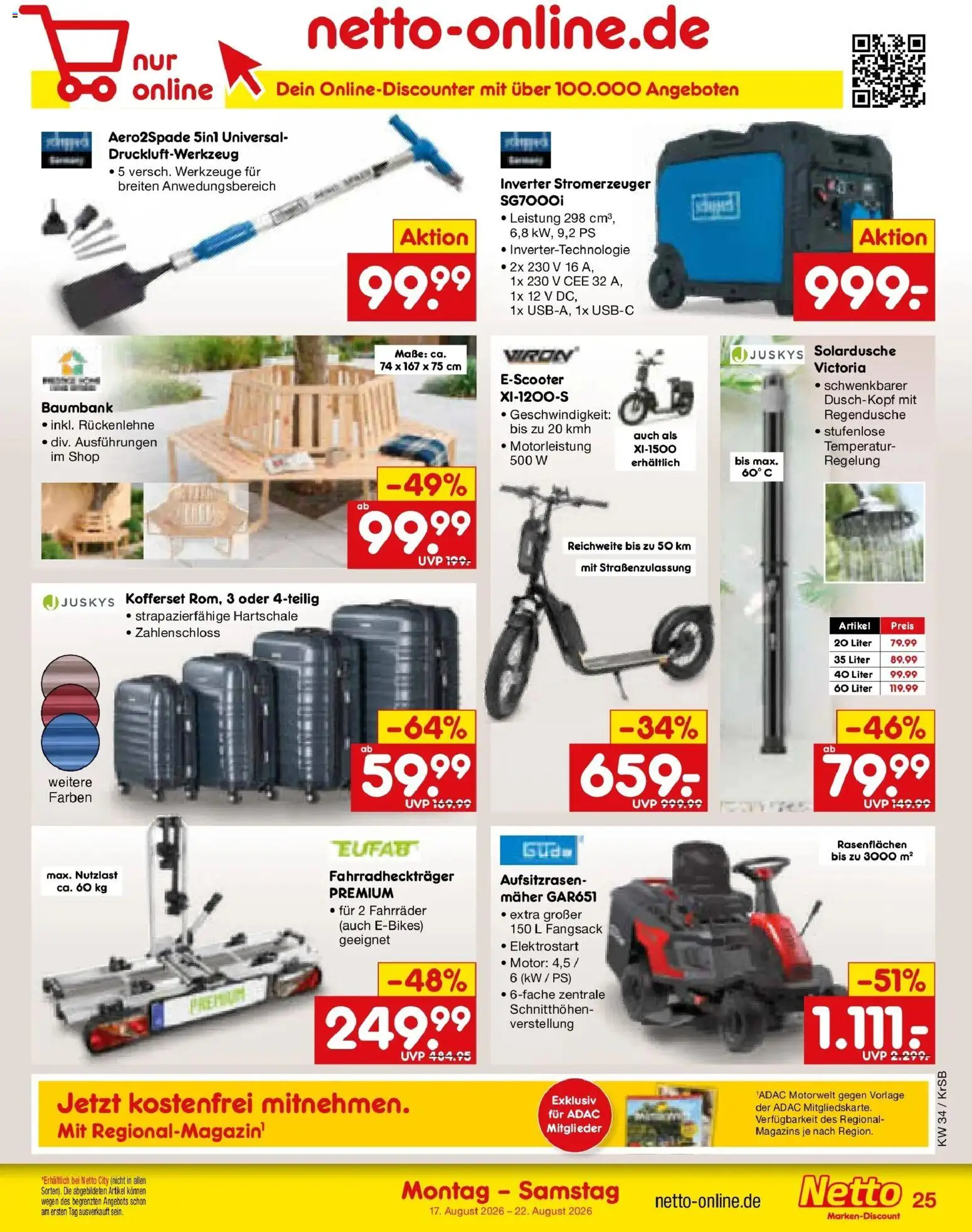 Netto Marken-Discount Prospekt Jüchen – gültig ab 17.08.2026 | Seite: 35 | Produkte: Duschkopf