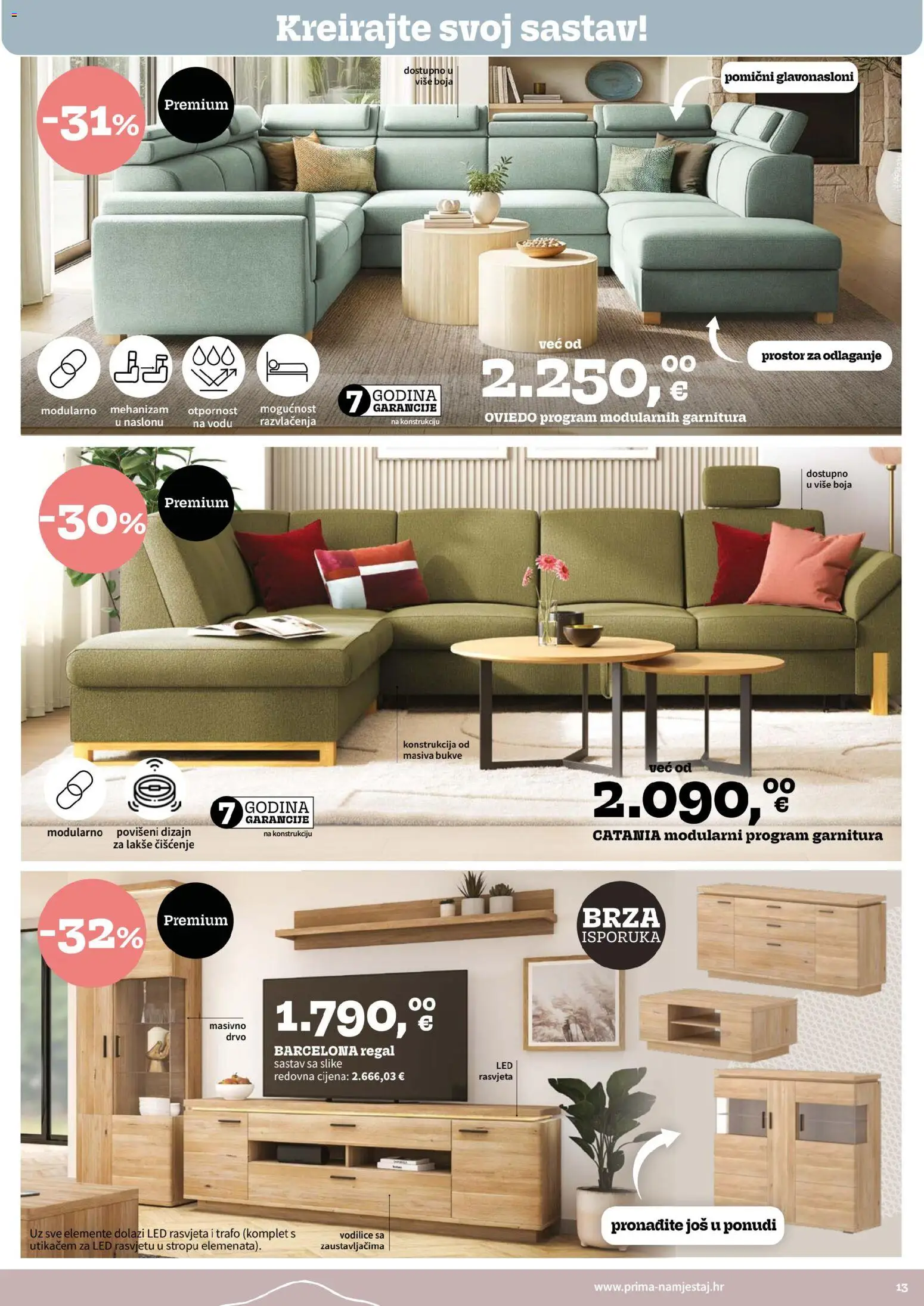 Prima katalog | vrijedi od 01.10.2026 | Stranica: 13 | Proizvodi: Rasvjeta, Led, Regal