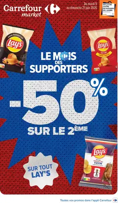 Carrefour Market - Prévisualisation de Carrefour Market Le mois des supporters valide à partir de 09.06.2026
