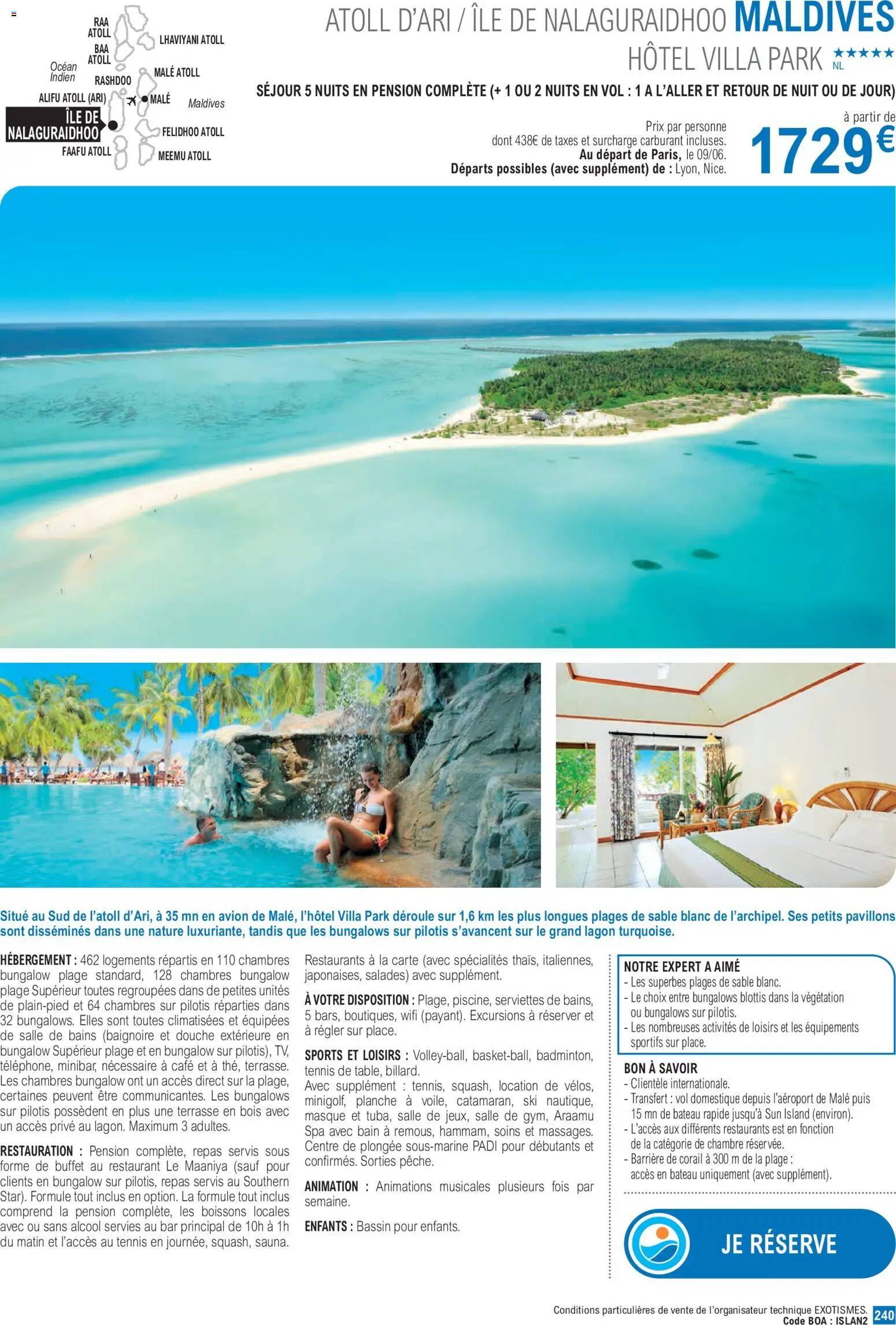 {H1} | Page: 240 | Produits: Alcool, Boissons, Café, Serviettes
