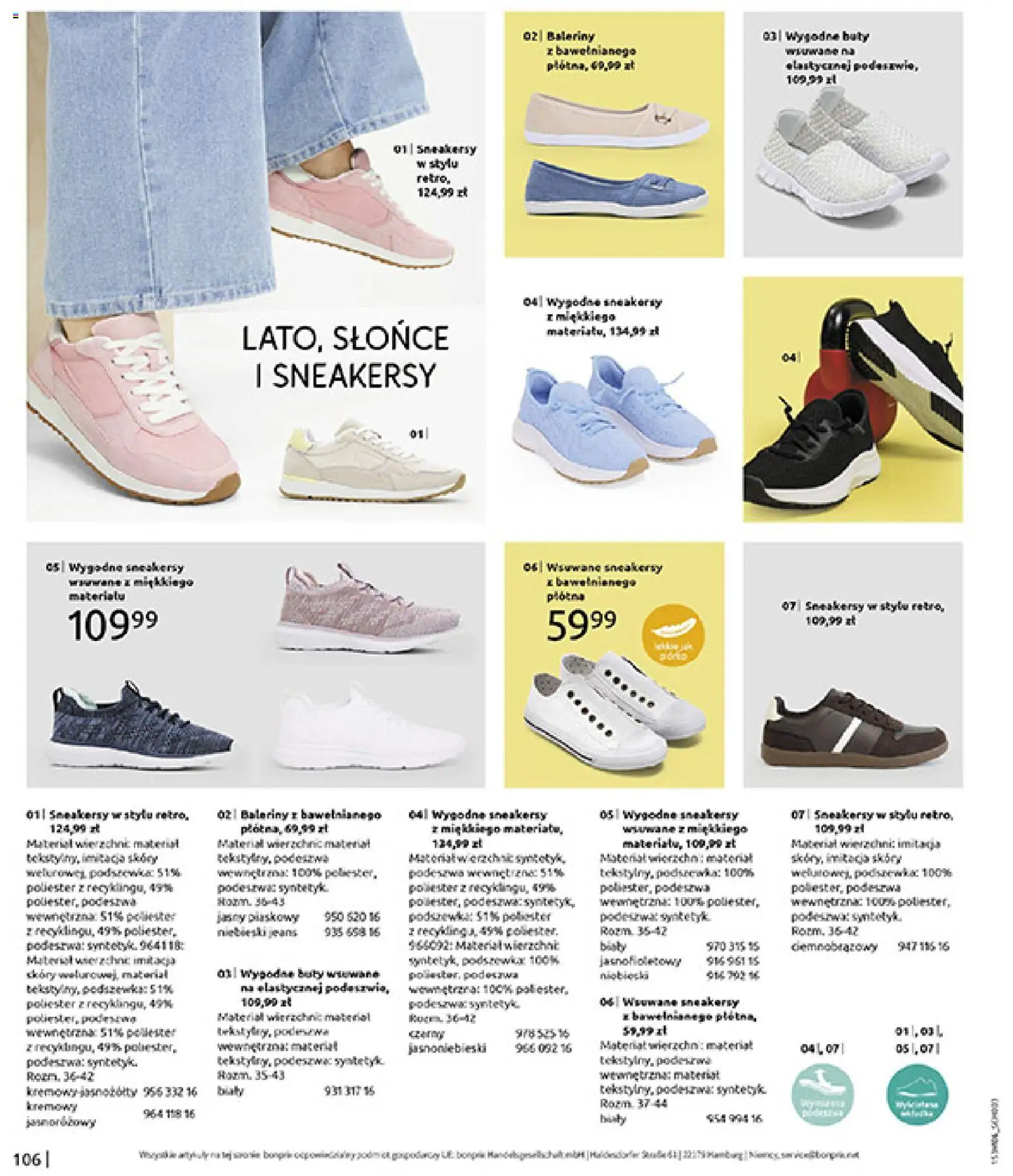 BonPrix Katalog od 15.06.2026 | Strona: 108 | Produkty: Baleriny, Buty