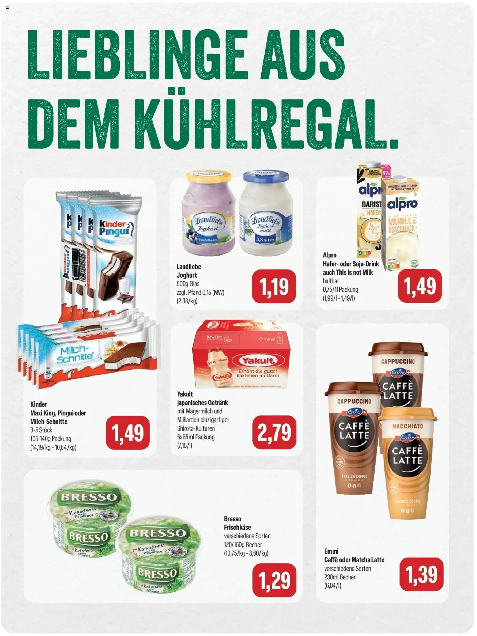 Feneberg Aktuelle Angebote (ab 12.10.2026) zum Blättern | Seite: 6 | Produkte: Joghurt, Bresso, Alpro, Frischkase