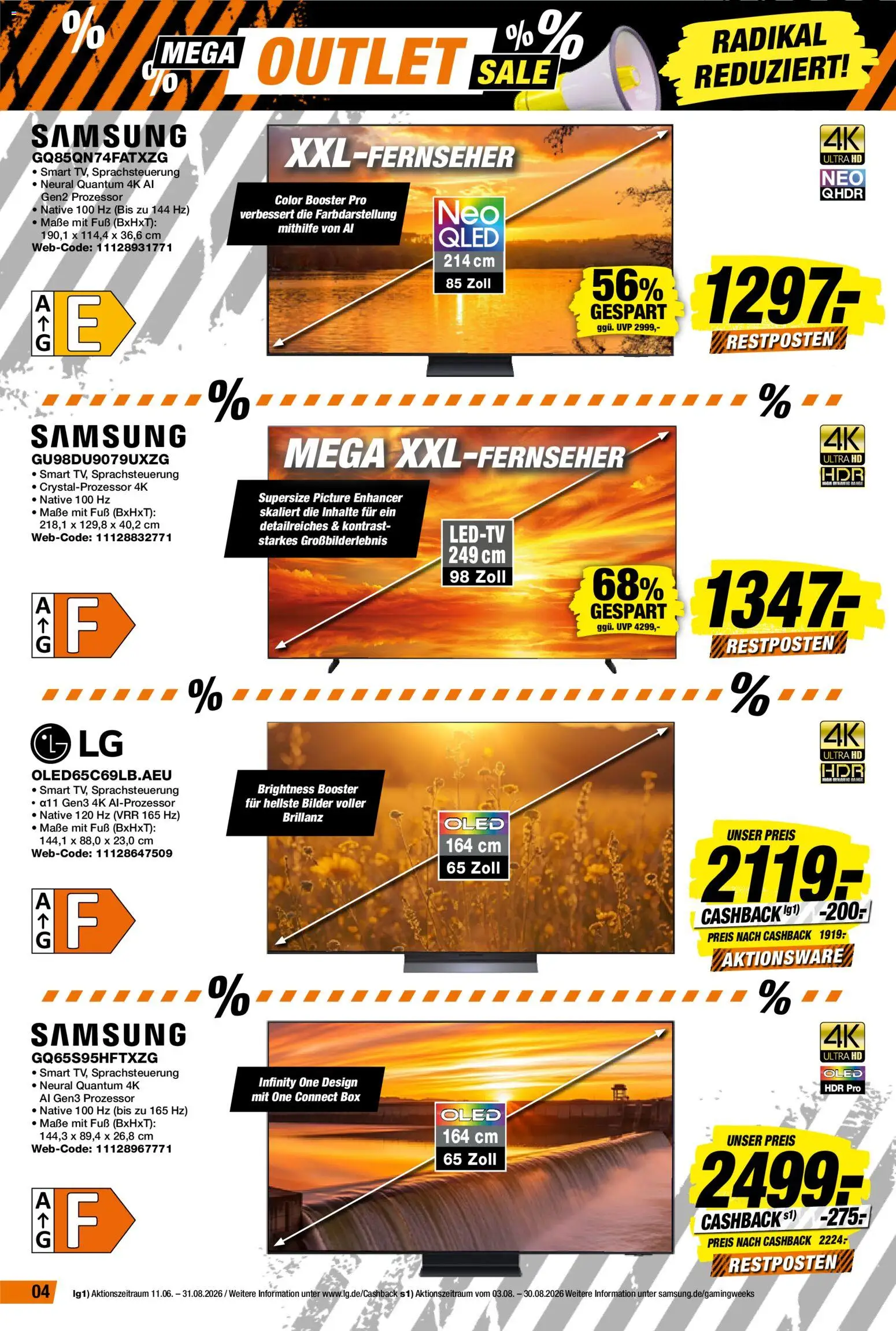 Expert Prospekt – gültig ab 21.08.2026 | Seite: 4 | Produkte: Box, Samsung, Bilder