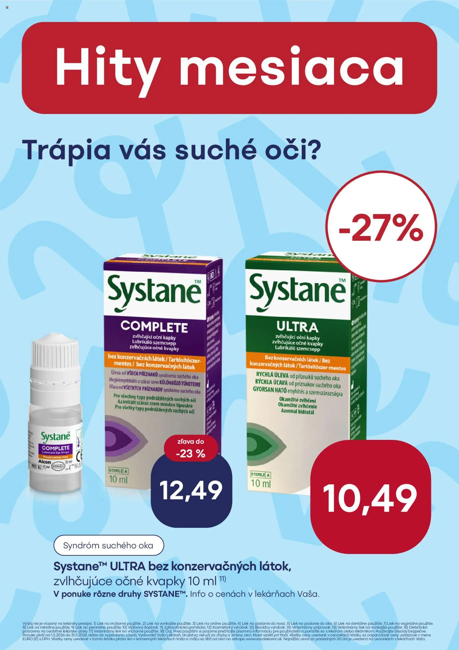 Nové Vaša lekáreň akcie – leták je platný od 01.05.2026 | Strana: 14