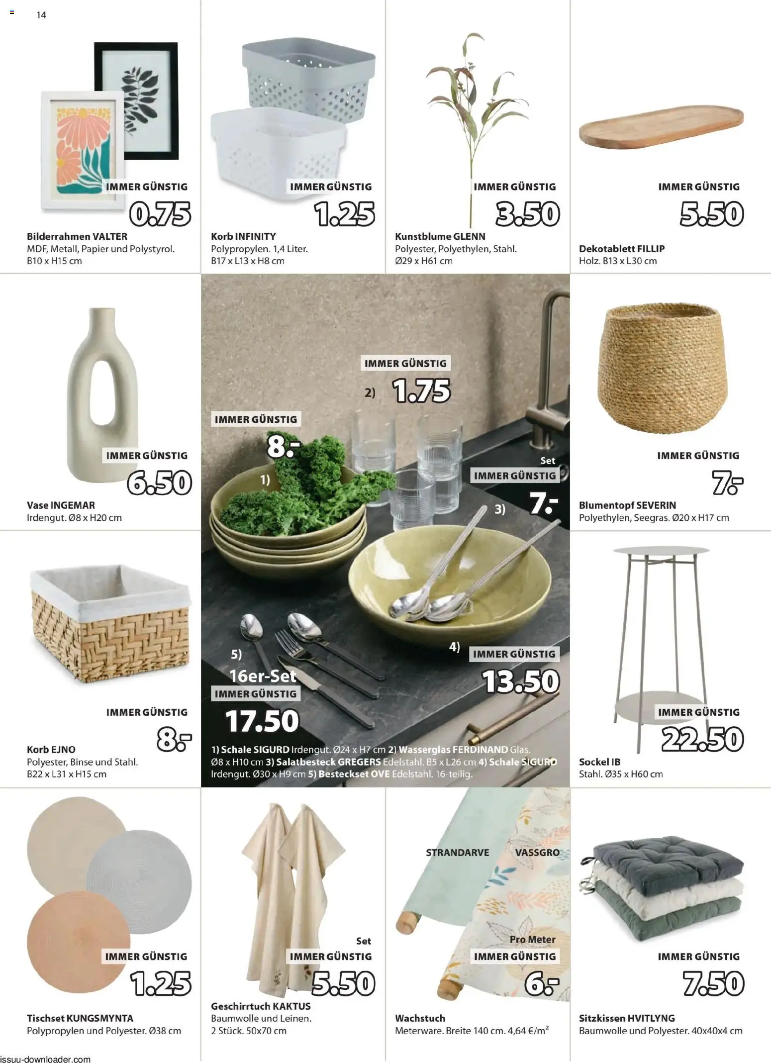 JYSK Prospekt aktuell gültig ab 11.05.2026 | Seite: 14 | Produkte: Korb, Blumentopf, Vase