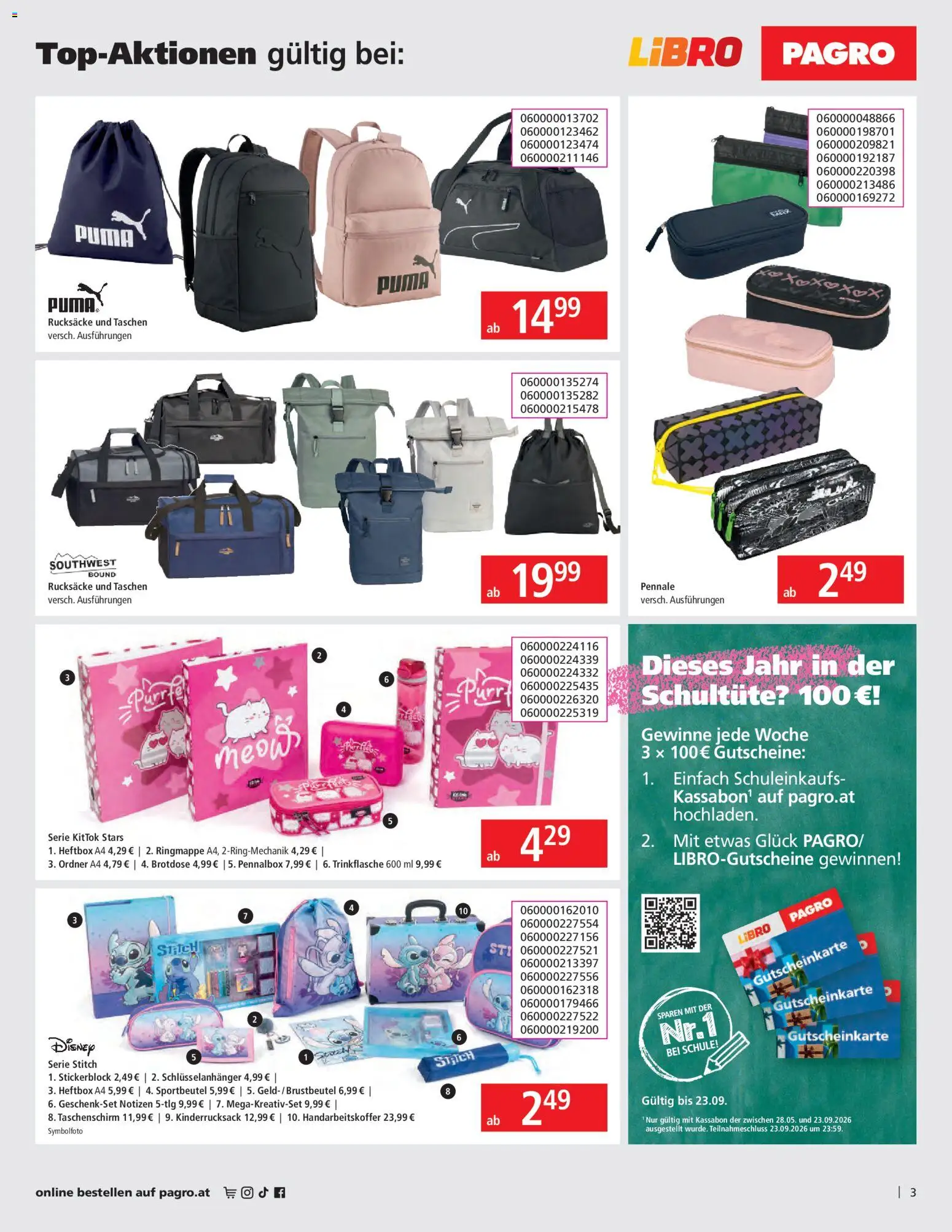 Libro Flugblatt gültig ab 20.08.2026 | Seite: 3