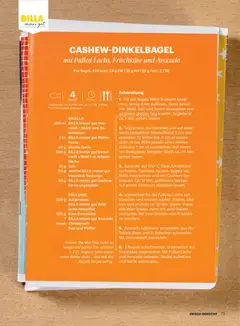 Frisch Gekocht Magazin - amely érvényes a következő dátumtól: 2026.09.01. | Oldal: 69 | Termékek: Bagel, Joghurt