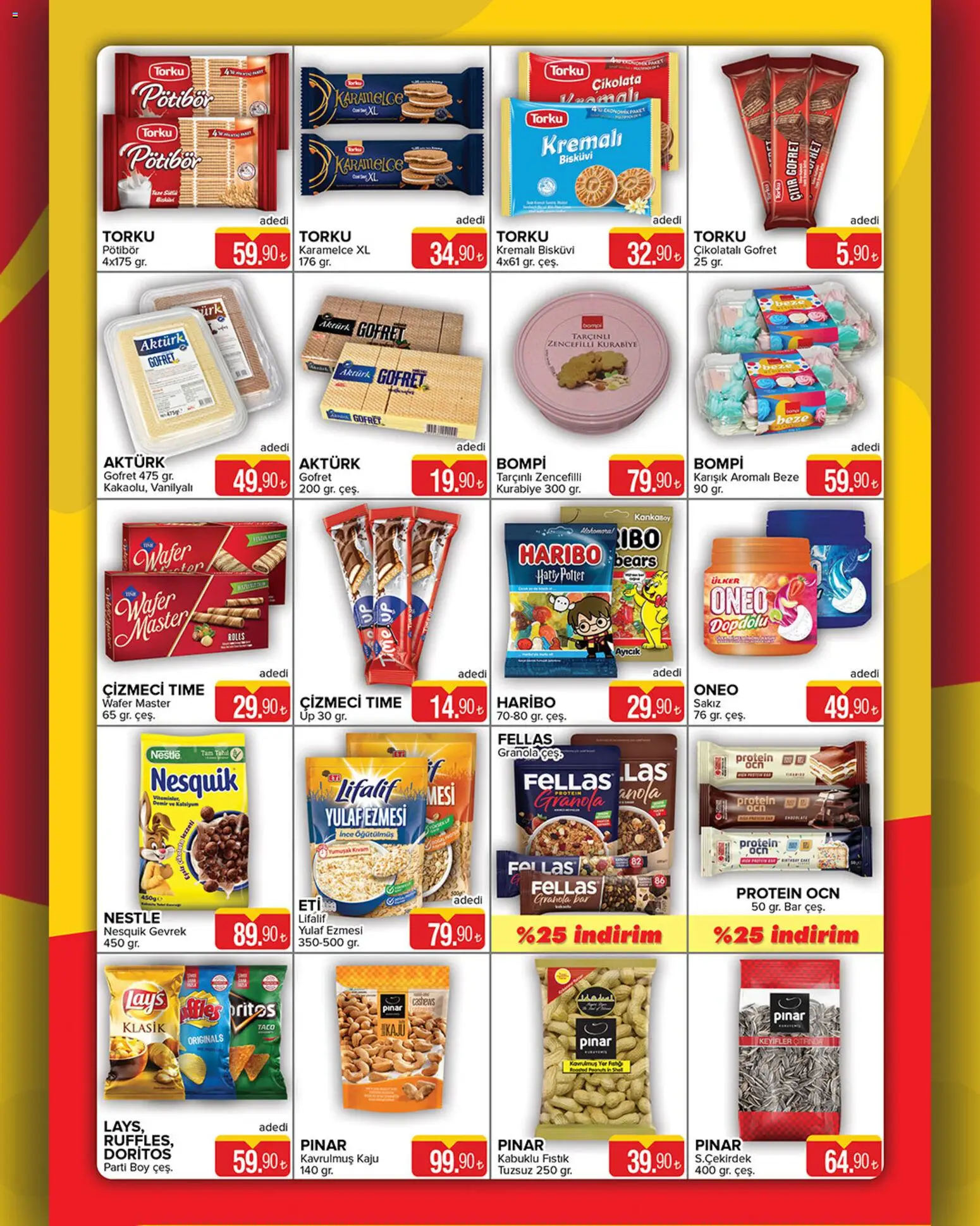 Seyhanlar Market Katalog - 10.04.2026 tarihinden itibaren geçerlidir | Sayfa: 5 | Ürünler: Fıstık, Gevrek, Gofret, Bisküvi