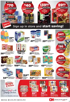 OK Foods specials catalogue – valid from 25.05.2026 | Page: 3 | Products: Ham, Chips, Galette de chaise, Vegetables
