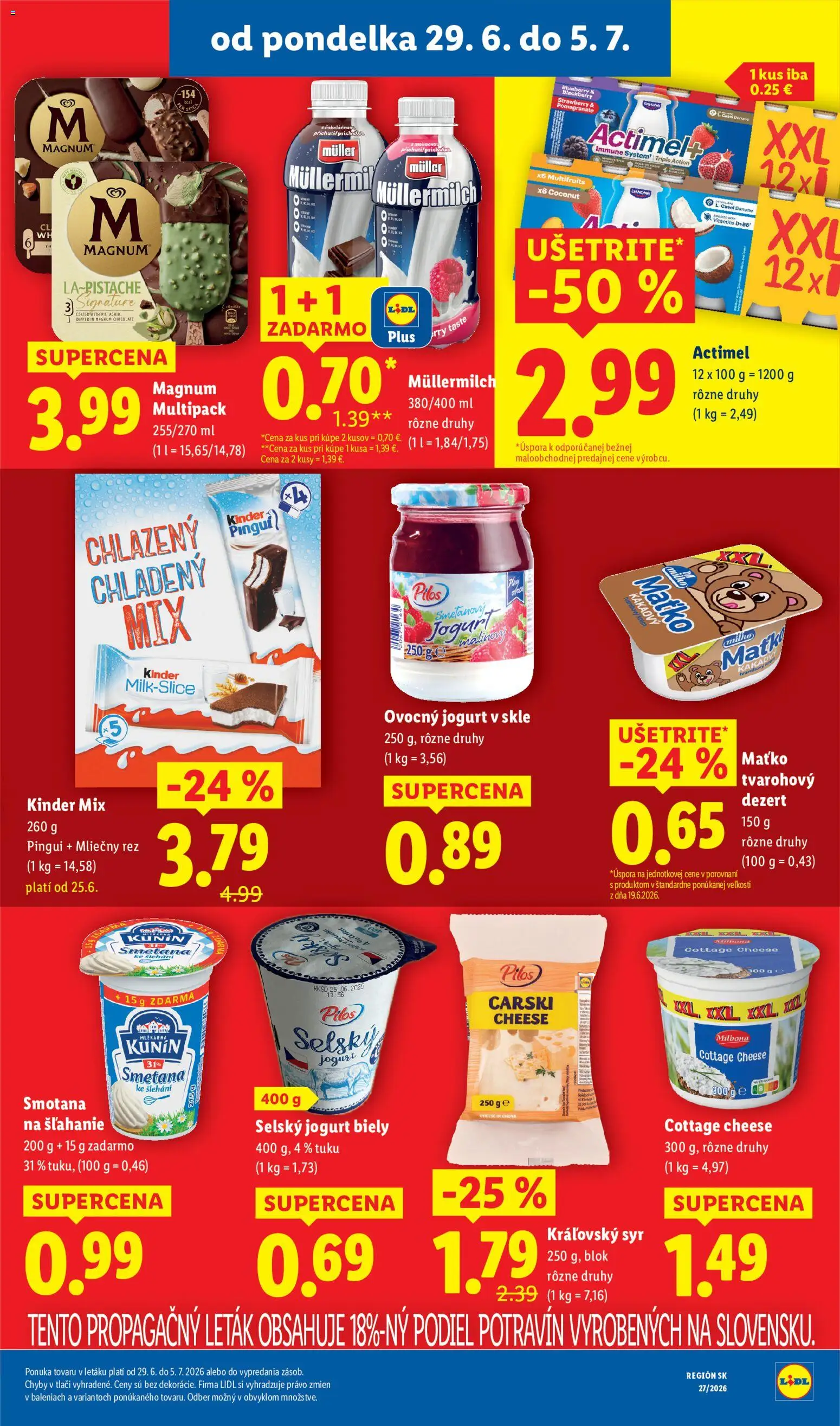 Nové Lidl akcie – leták je platný od 29.06.2026 | Strana: 33