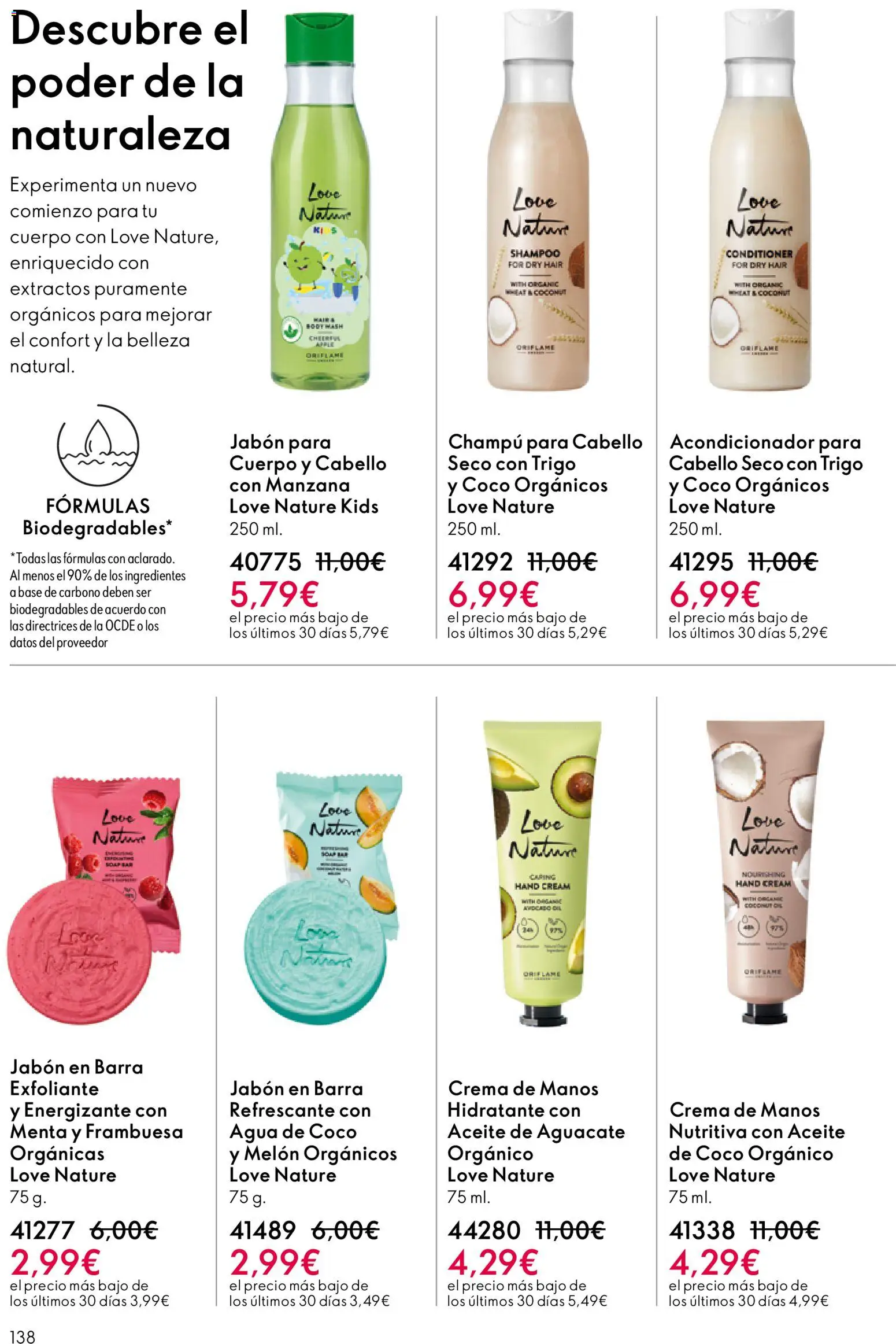 Oriflame - Catálogo Campaña 8 │ válido desde el 03.06.2026 | Página: 138 | Productos: Κρεμάστρα, Aceite, Γαύρος, Body