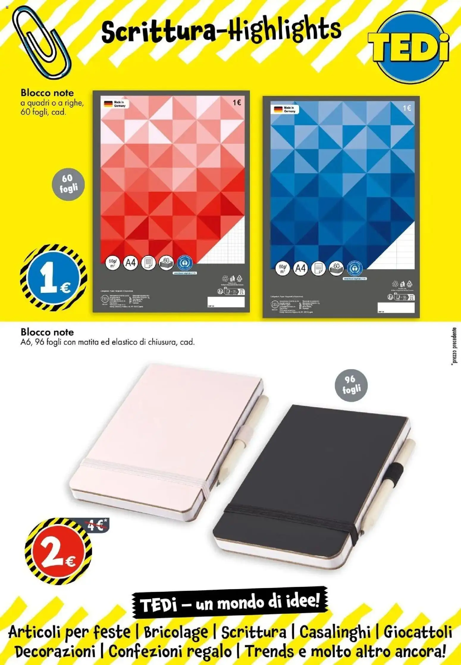 Volantino TEDi del 23/08/2026 | Pagina: 12 | Prodotti: Giocattoli, Decorazioni