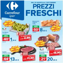 Anteprima del volantino Carrefour volantino Iper valido a partire dal 20/08/2026