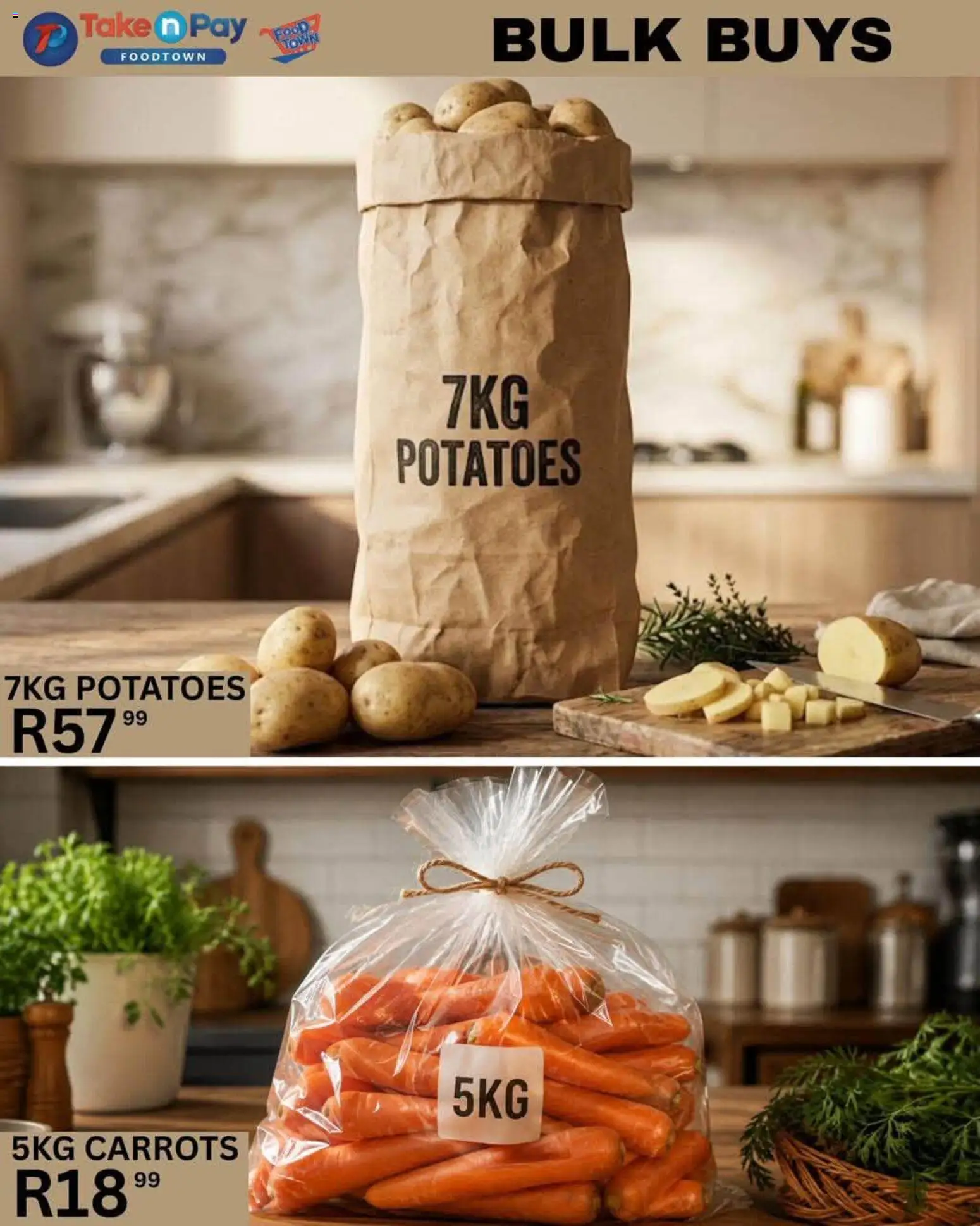 New Take n Pay catalogue – valid from 01/09/2026 | Page: 23 | Products: Carrots, Potatoes