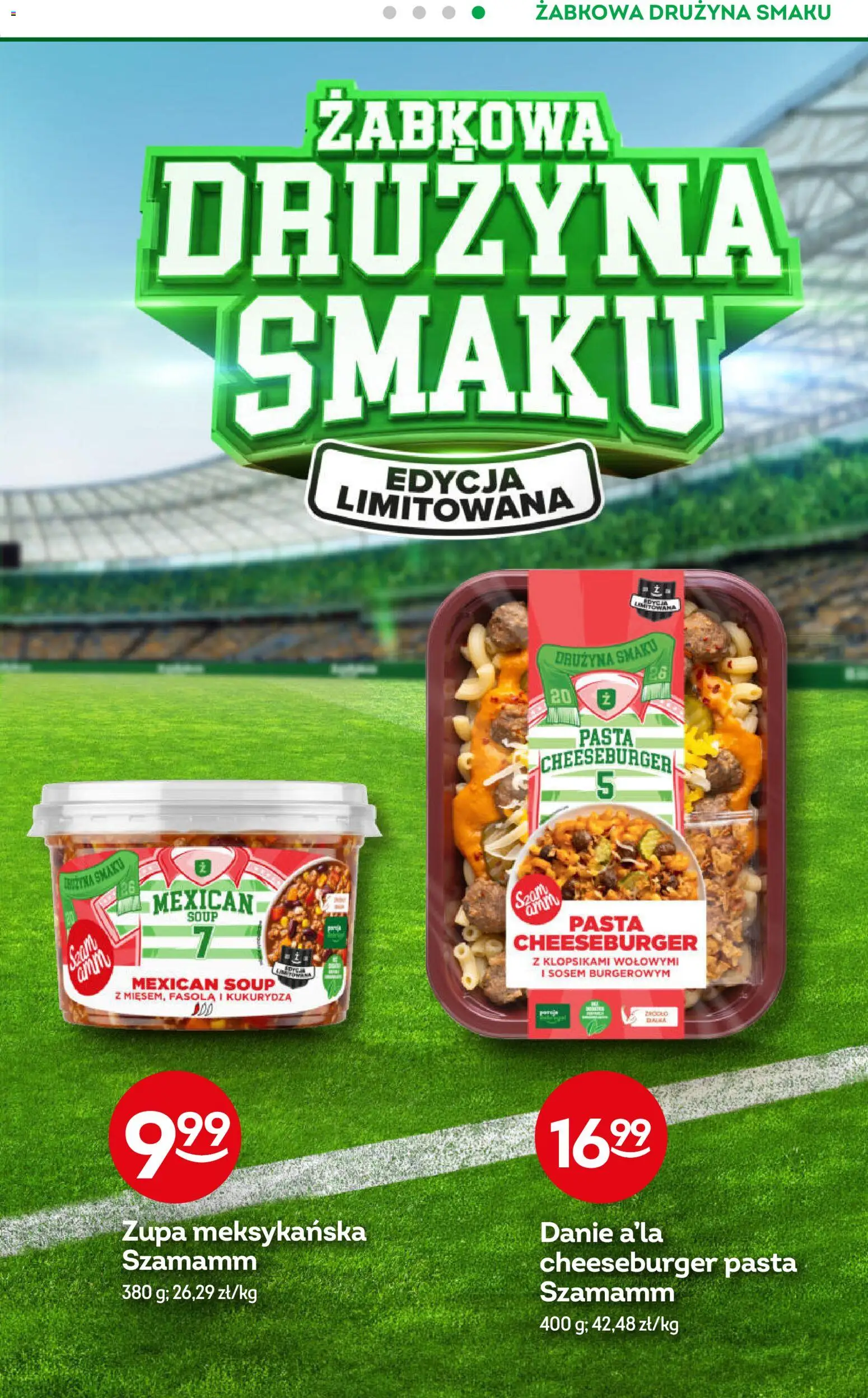 Żabka gazetka od 17.06.2026 | Strona: 15 | Produkty: Kukurydza, Zupa, Cheeseburger