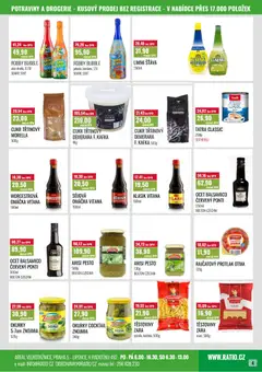 Náhled letáku Ratio leták od 01.07.2026 | Strana: 5 | Produkty: Rajčatový protlak, Třtinový cukr, Těstoviny, Balsamico