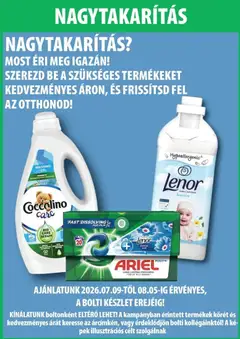 COOP Szolnok akciós újság - amely érvényes a következő dátumtól: 2026.07.16. | Oldal: 6 | Termékek: Coccolino
