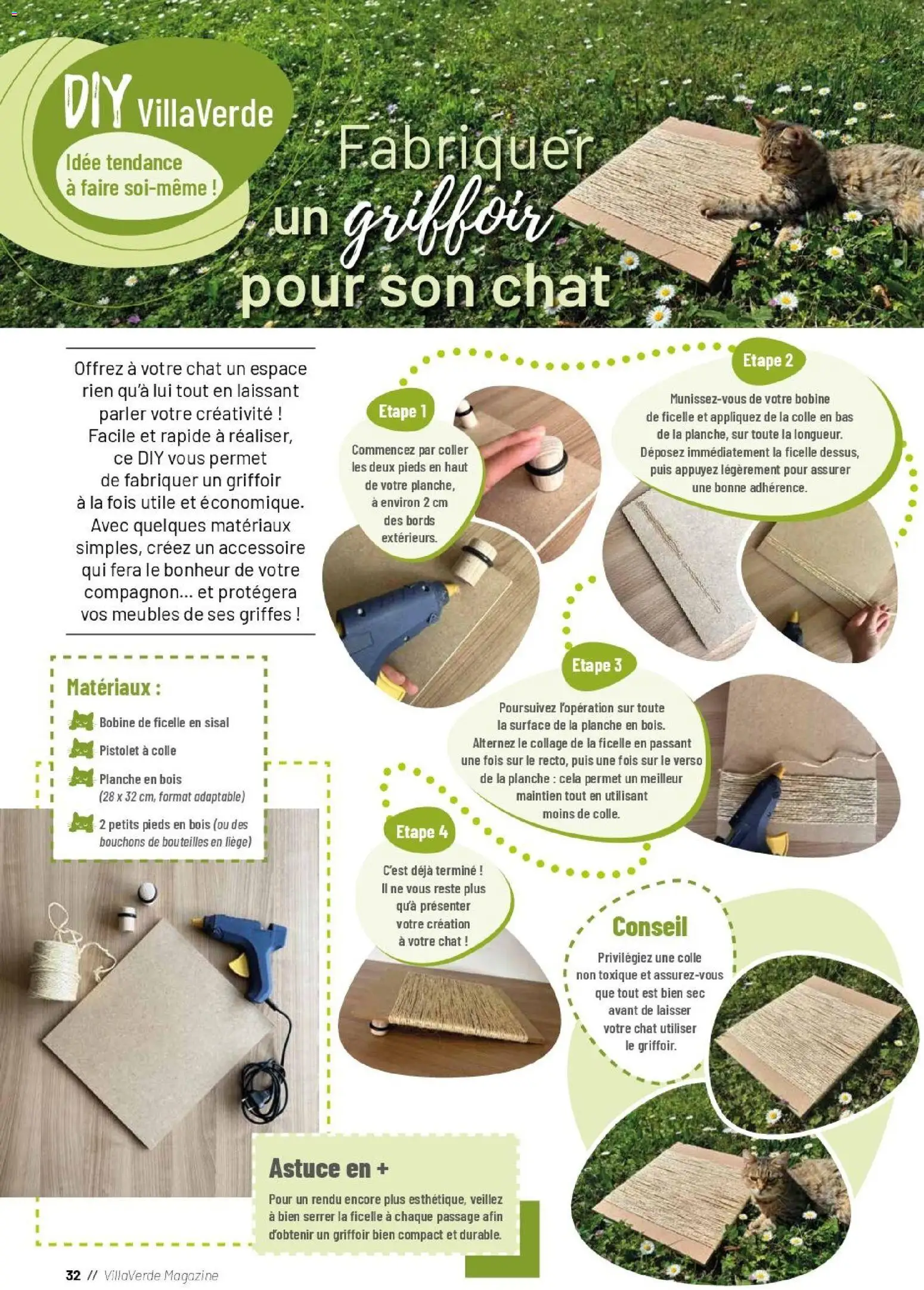 {H1} | Page: 32 | Produits: Colle, Magazine