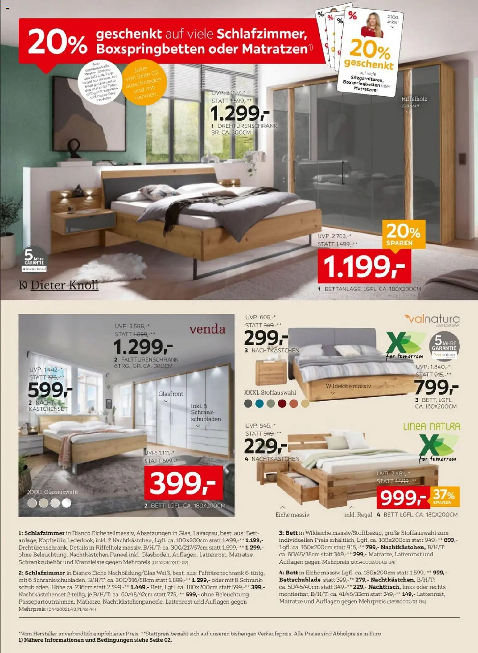 XXXLutz Prospekt aktuell gültig ab 16.06.2026 | Seite: 10 | Produkte: Bett, Matratze, Lattenrost, Regal