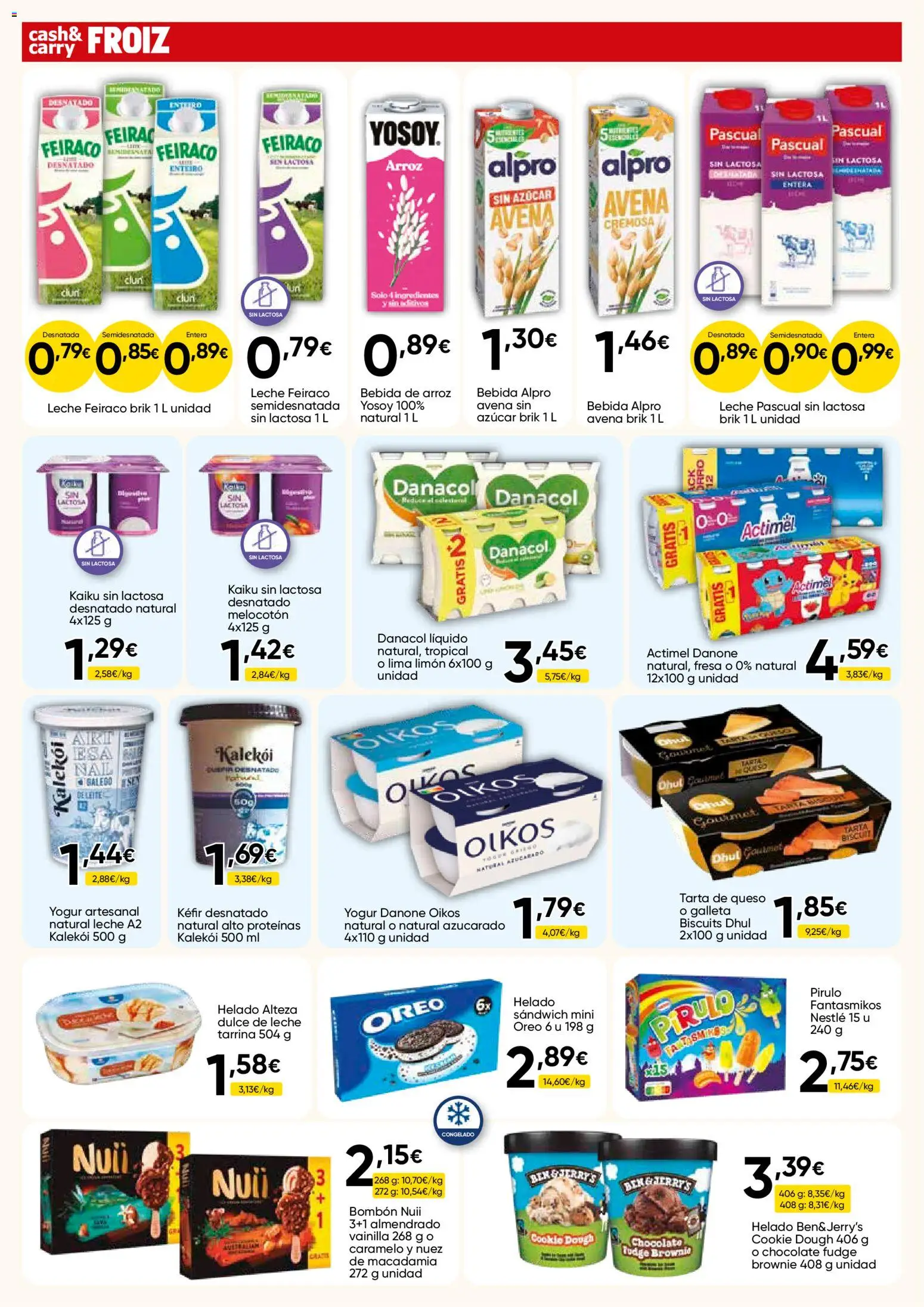 Froiz - Folleto Cash │ válido desde el 30/09/2026 | Página: 6 | Productos: Oreo, Tarta, Vainilla, Bebida de arroz
