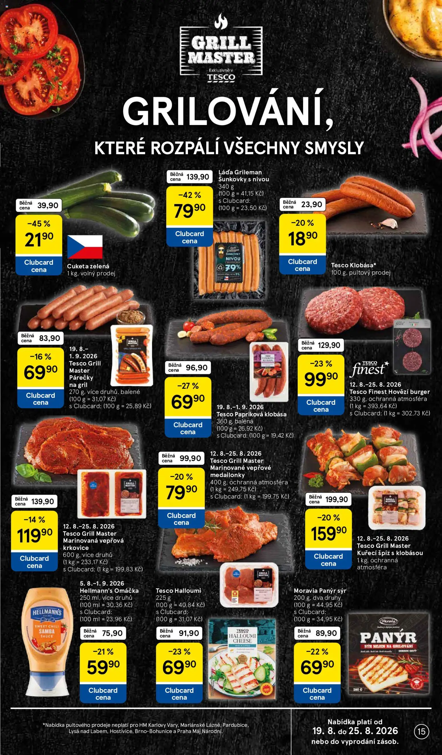 Tesco leták - Hypermarket od 19.08.2026 | Strana: 15