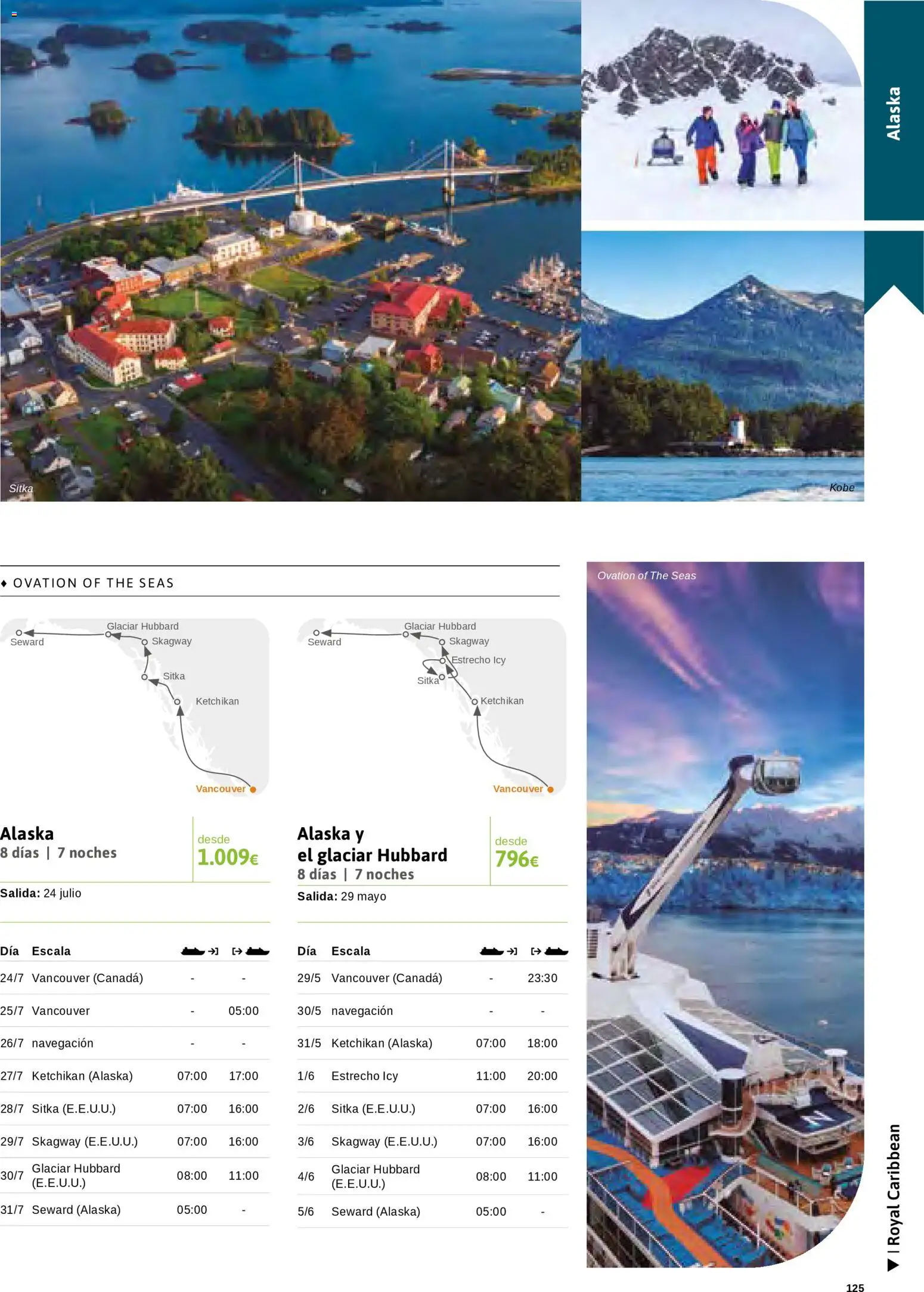 Viajes El Corte Inglés Cruceros marítimos │ válido desde el 01/01/2026 | Página: 126 | Productos: Navegación