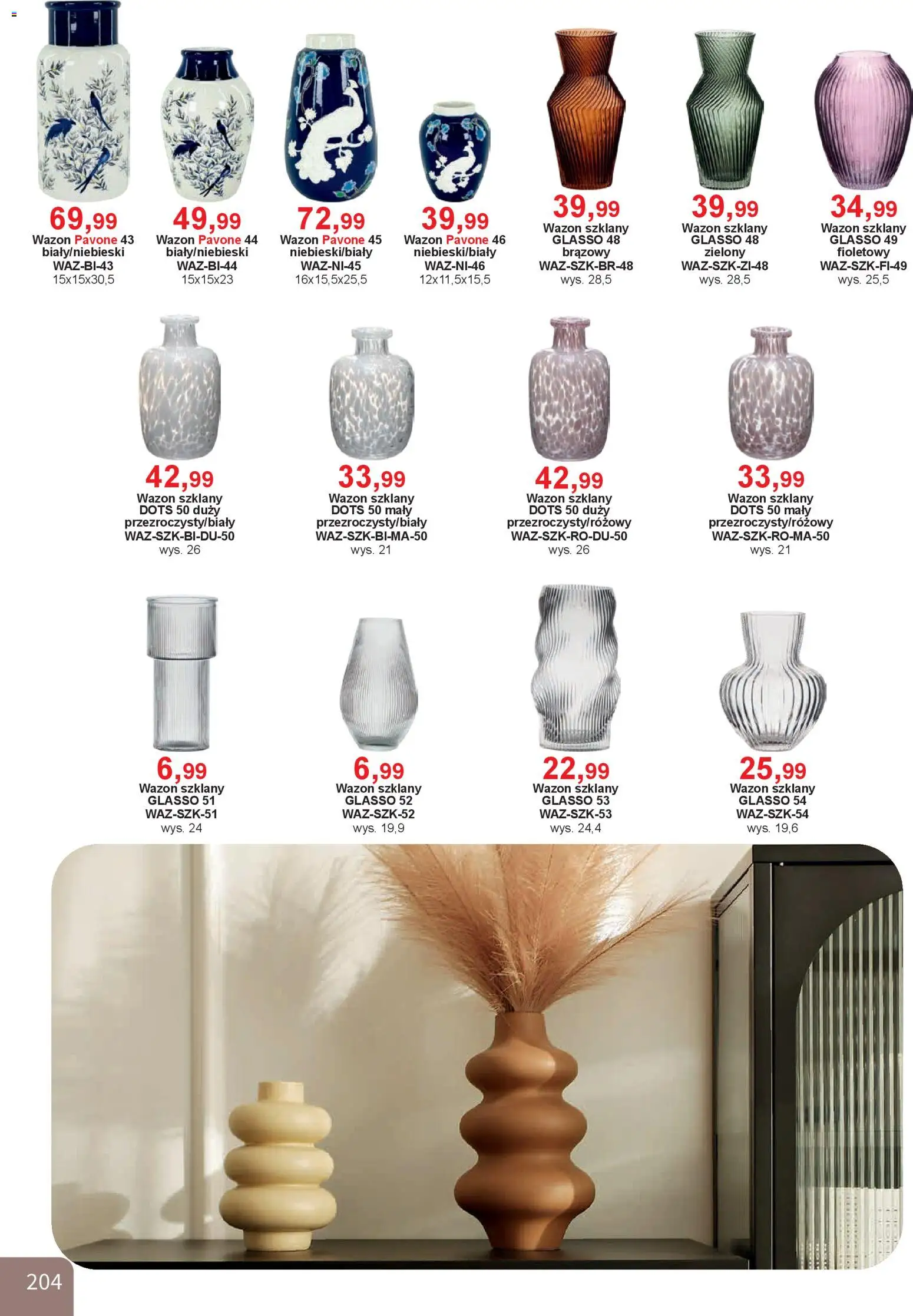 Bodzio Katalog od 01.04.2026 | Strona: 204 | Produkty: Wazon