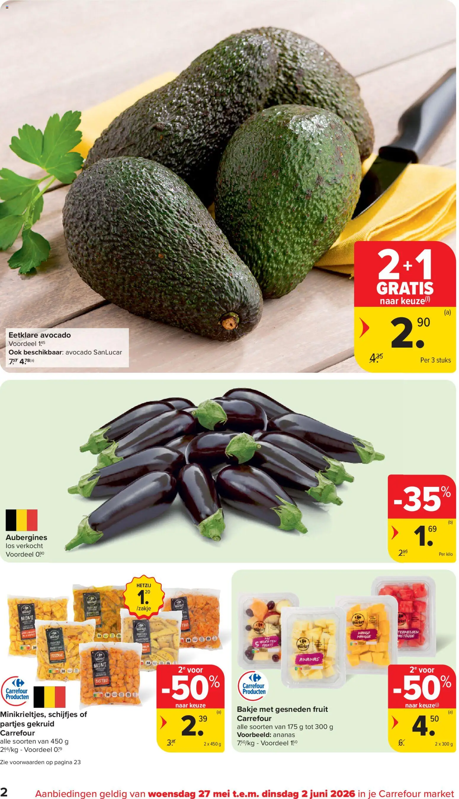 {H1} | Pagina: 2 | Producten: Ananas, Fruit, Mango, Avocado