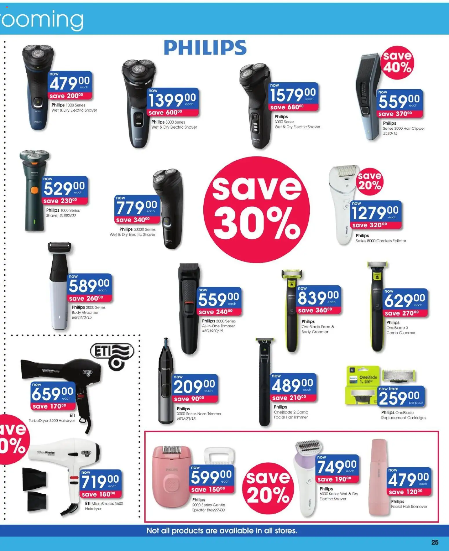 New Clicks catalogue – valid from 11/08/2026 | Page: 25 | Products: Epilator, Hair clipper