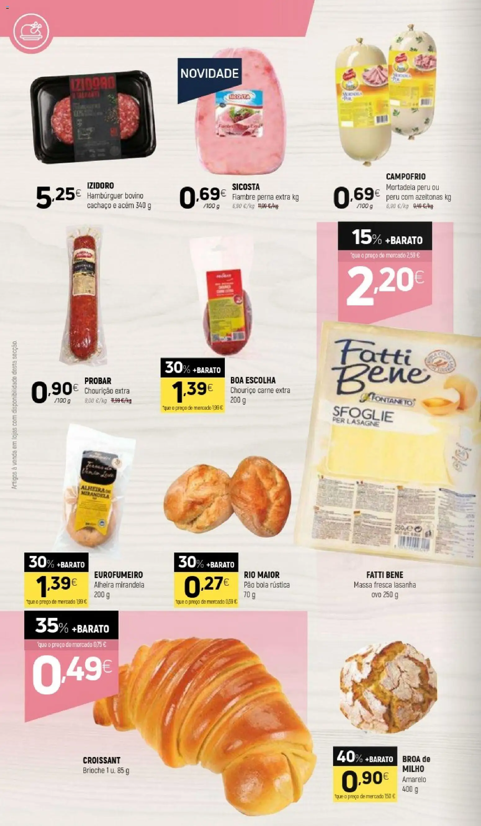 Coviran folheto │ válido de 14/07/2026 | Página: 2 | Produtos: Azeitonas, Pão, Chouriço, Alheira