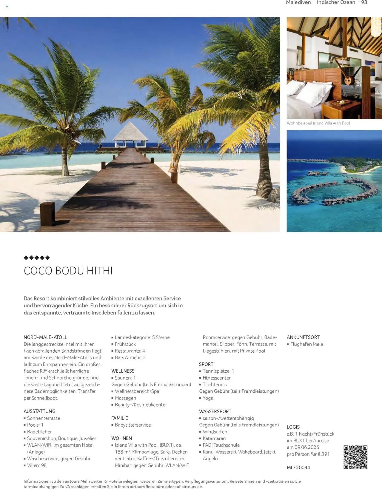 TUI airtours Katalog  Erstklassige Fernreisen 2025/26 – gültig ab 01.11.2025 | Seite: 93
