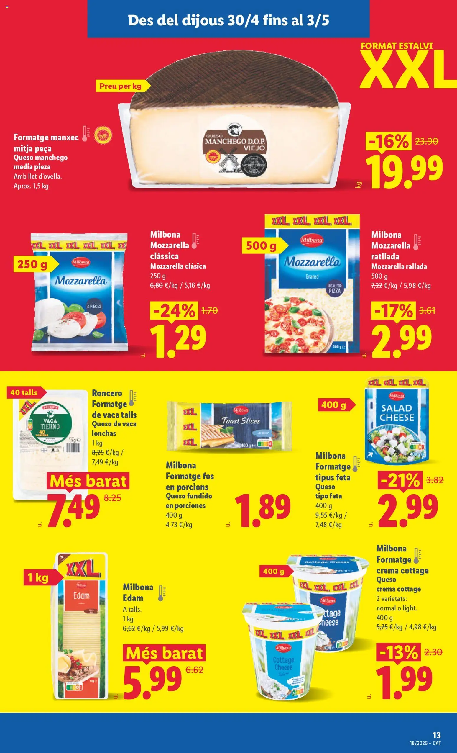 Lidl folleto │ válido desde el 27.04.2026 | Página: 33 | Productos: Γραβάτα, Queso de vaca, Queso, Crema