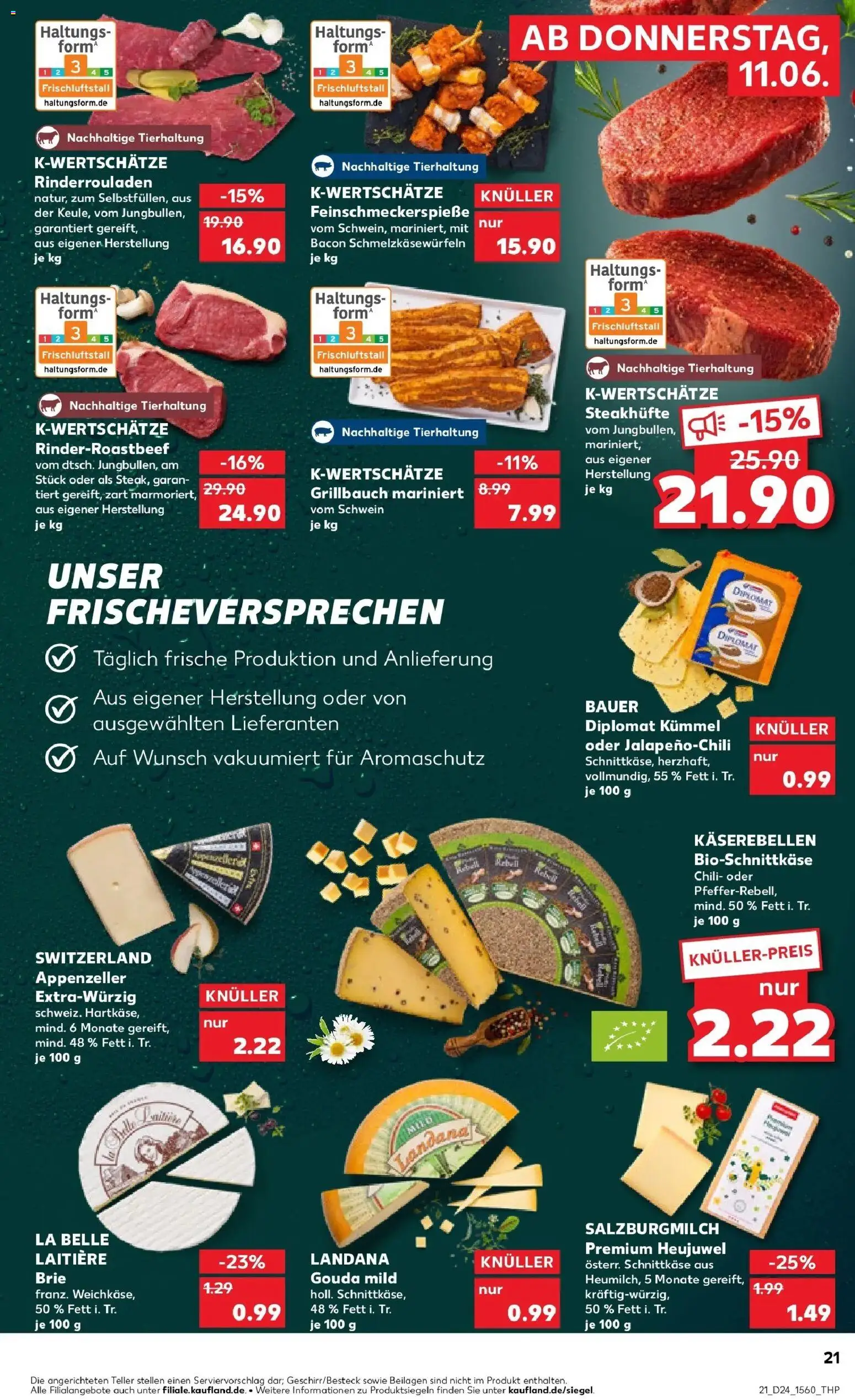 Kaufland Prospekt Paderborn – gültig ab 08.06.2026 | Seite: 30 | Produkte: Rinderrouladen, Gouda, Chili, Steak