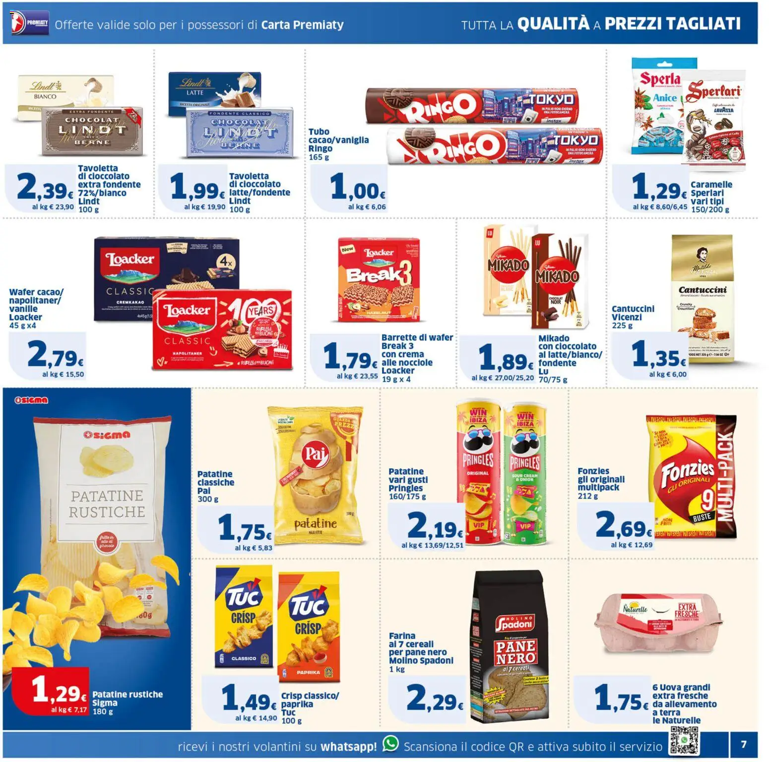 Volantino SIGMA del 10/09/2026 | Pagina: 7 | Prodotti: Uova, Pane, Tubo, Farina