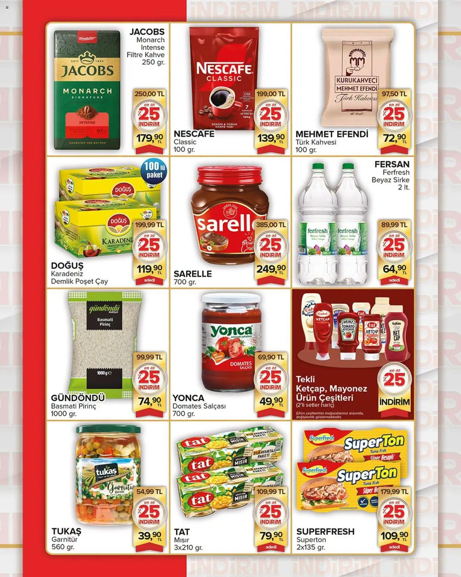 Seyhanlar Market Katalog - 25 Ağustos 2026 tarihinden itibaren geçerlidir | Sayfa: 3 | Ürünler: Çay, Ketçap, Mısır, Demlik