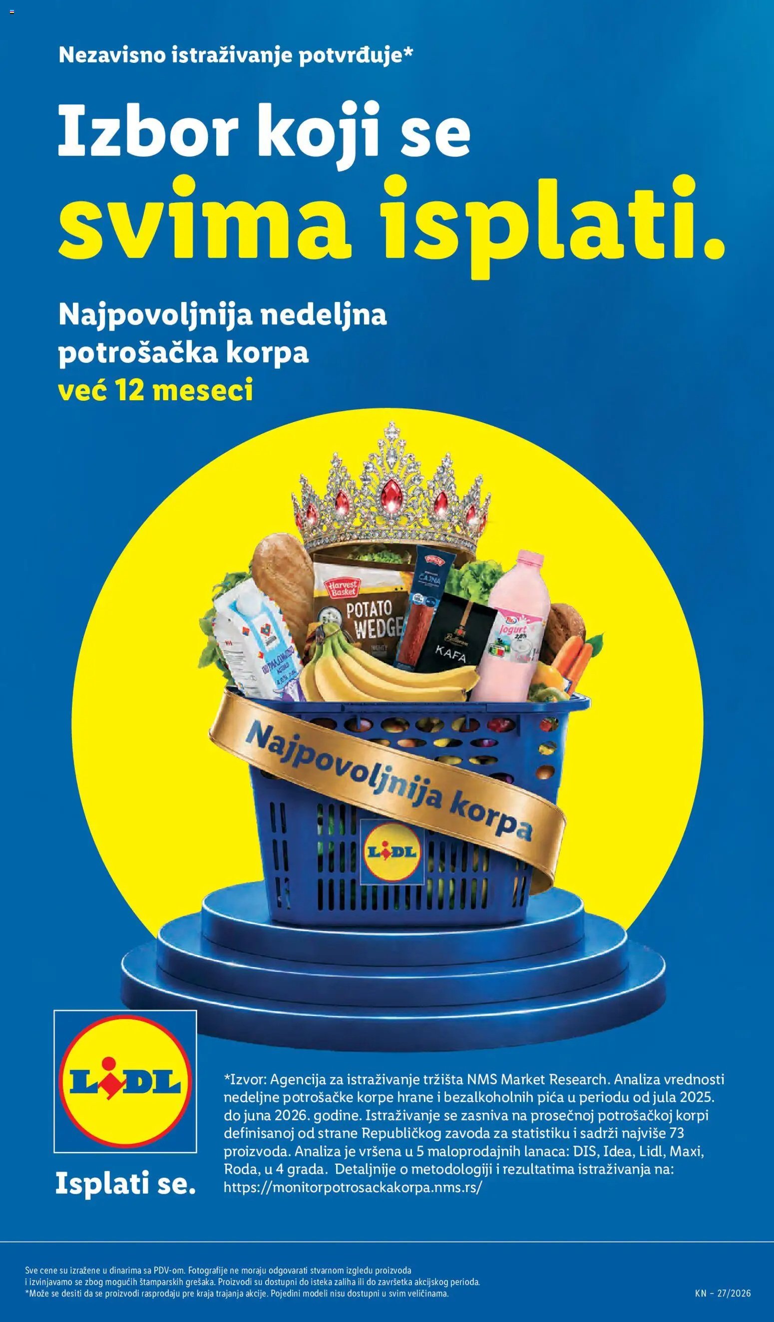 Lidl katalog - važi od 02.07.2026 | Strana: 21 | Proizvode: Korpa, Kafa, Pica, Kobasica