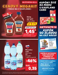 Kaufland SK akciós újság - amely érvényes a következő dátumtól: 2026.06.25. | Oldal: 3