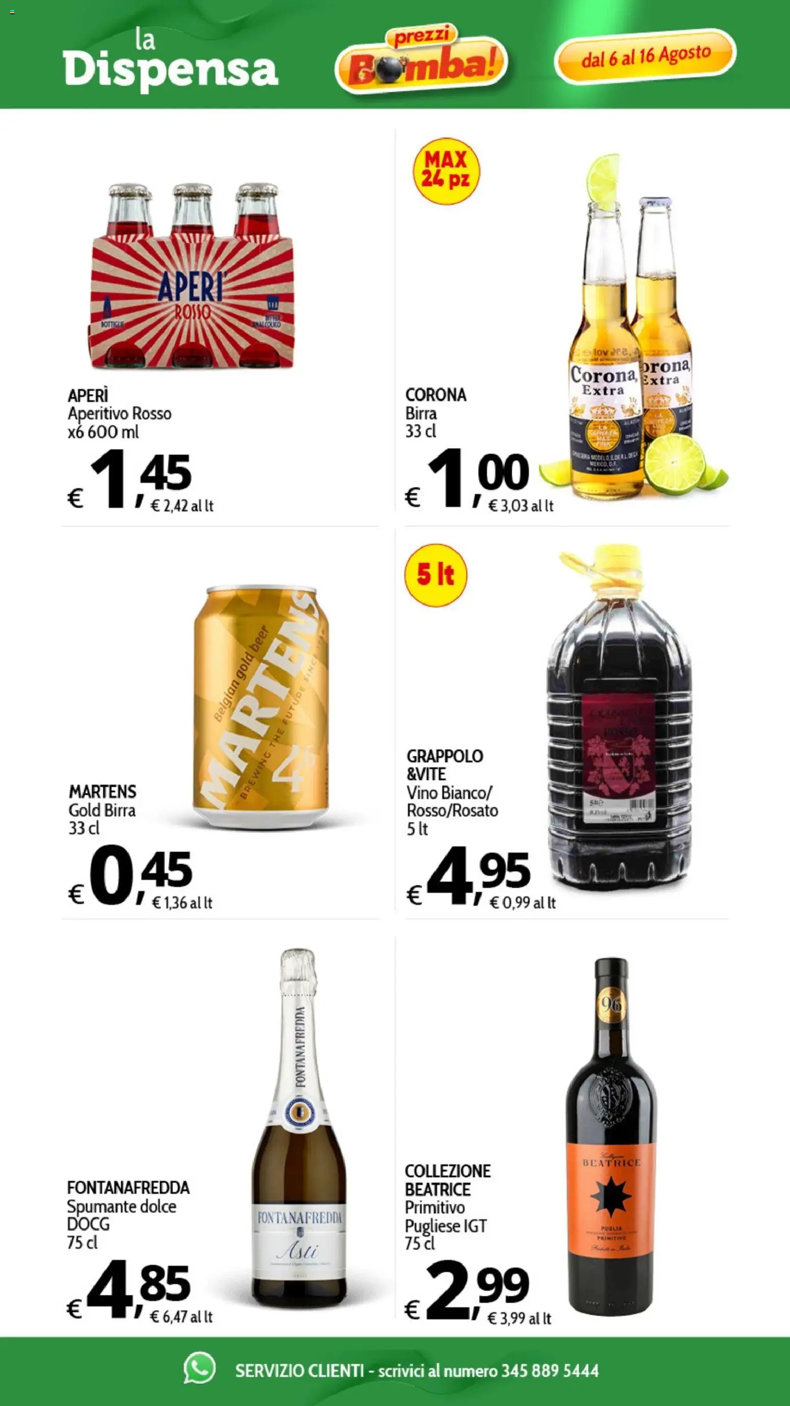 Volantino Primo Prezzo del 06/08/2026 | Pagina: 13