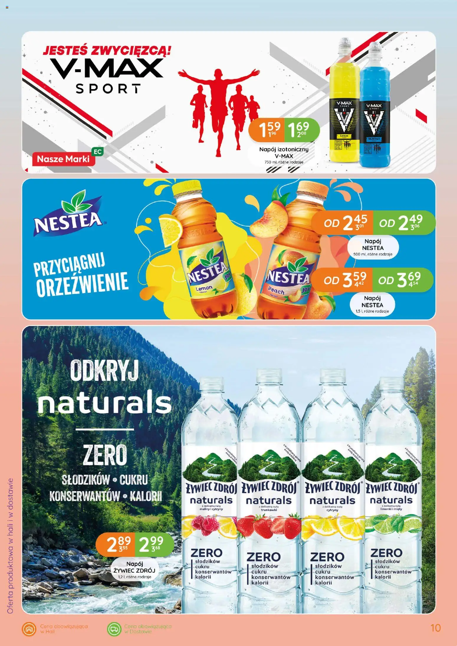 Eurocash gazetka - Letnie Orzeźwienie od 28.05.2026 | Strona: 10 | Produkty: Maliny, Cytryny, Truskawki, Woda